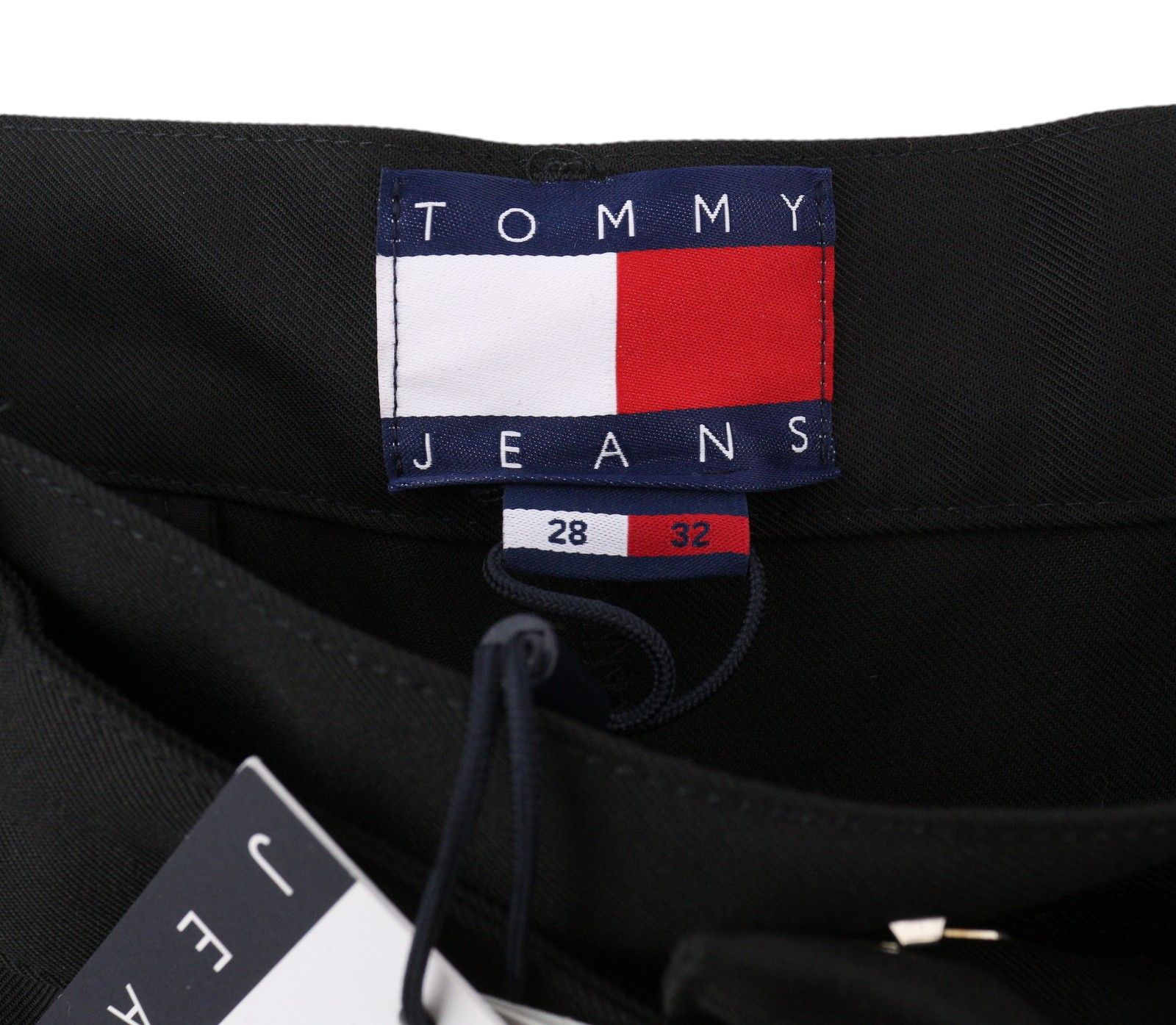 Tommy Hilfiger WIDE FIT CARGO W28/L32 Wool Blend Belted Leg Trousers 85136 Size US 28 / EU 44 - 6 Thumbnail