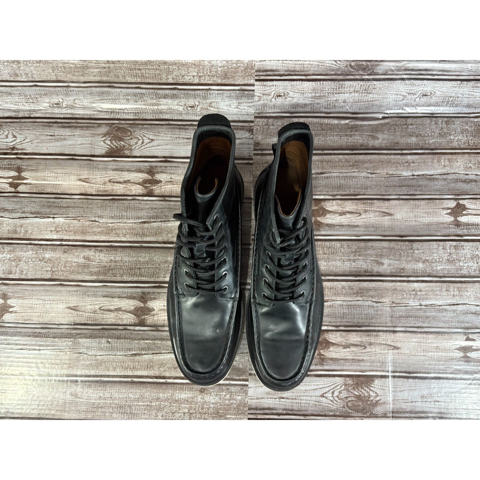 Frye Frye Hyland Moc 80913 sz 13 color black New discontinued cra Size US 13 / EU 46 - 2 Thumbnail