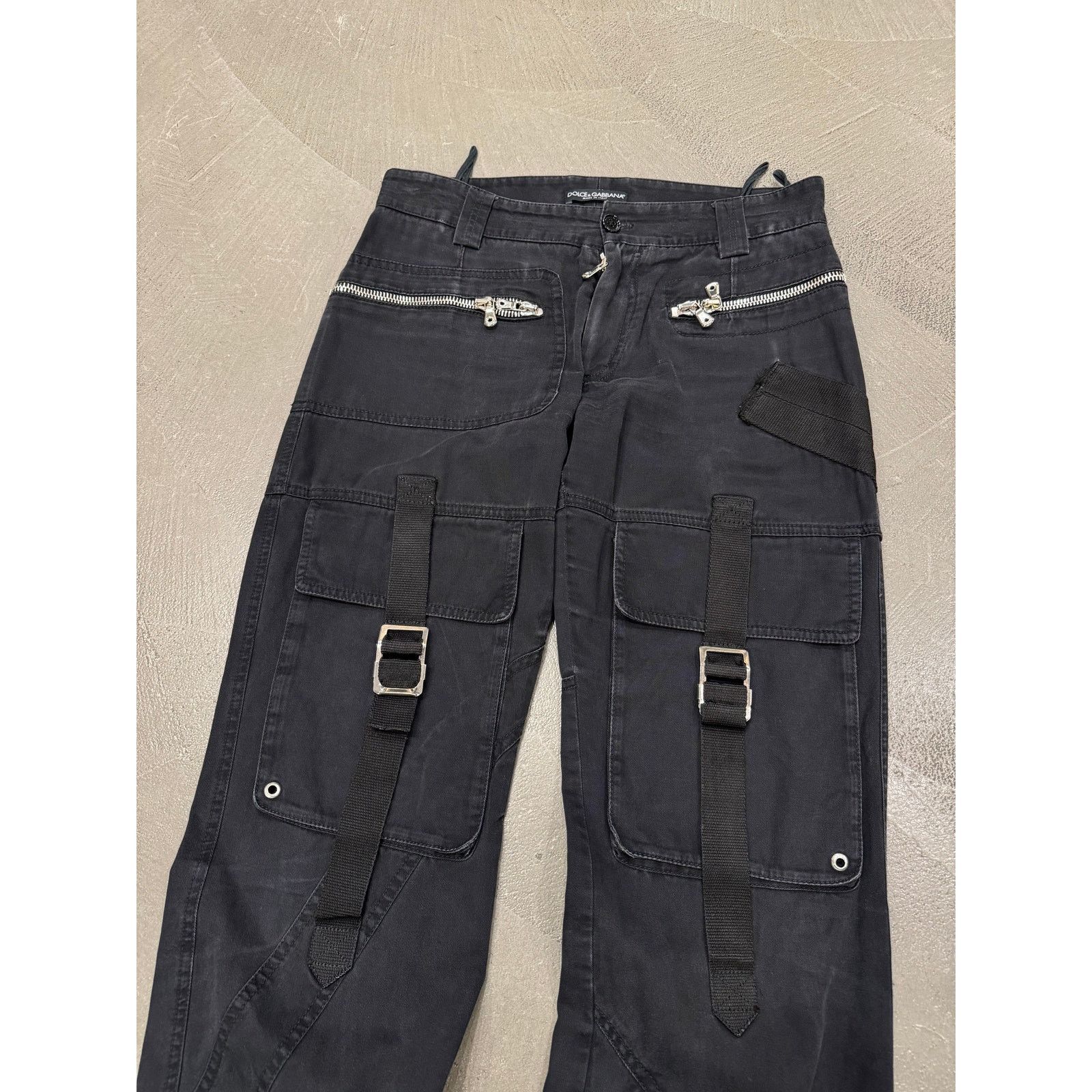 Dolce & Gabbana A/W2003 Dolce & Gabbana bondage parachute pants Size 31" - 3 Thumbnail