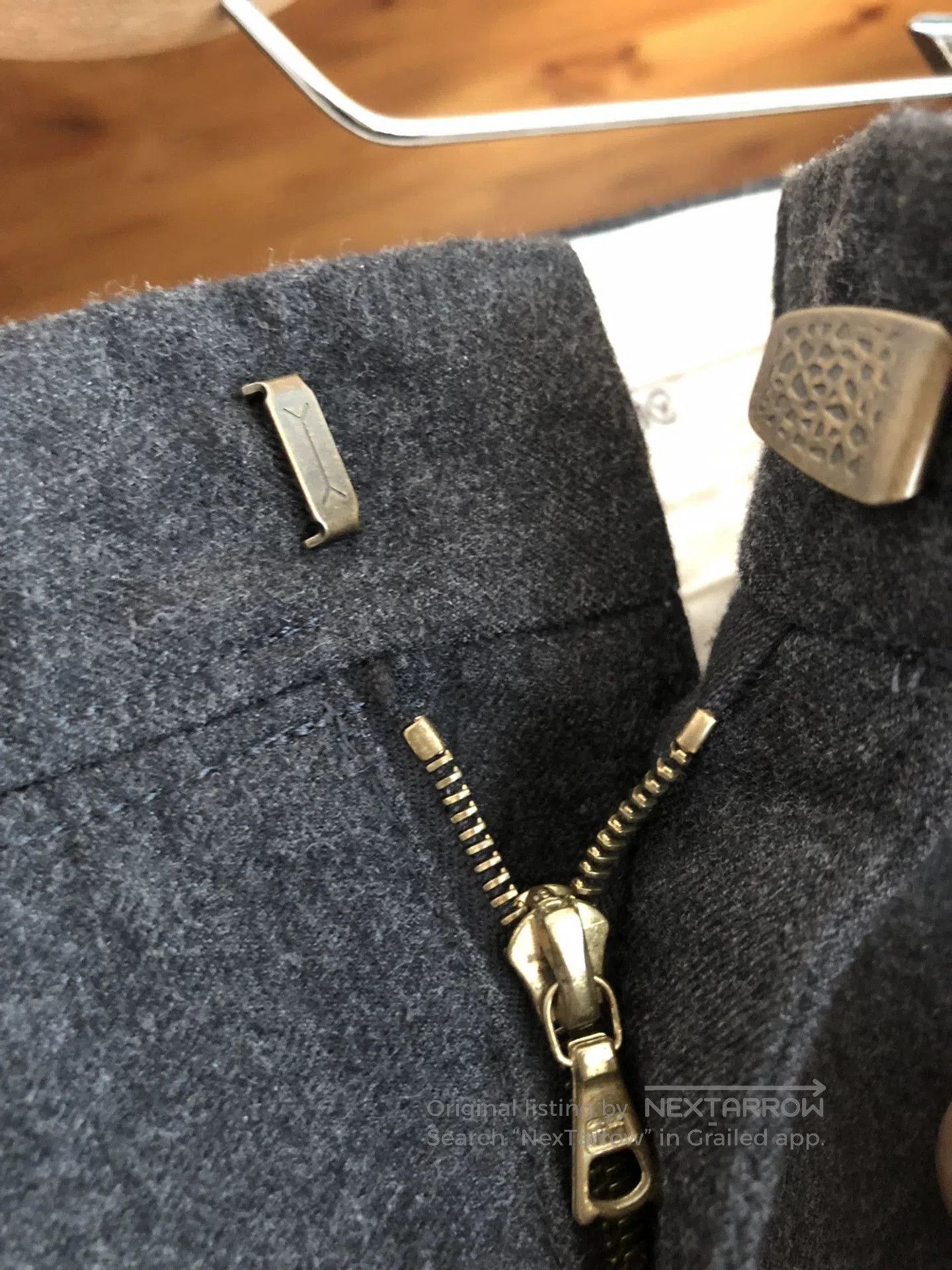 Visvim visvim wool slacks cropped pants in size S. Size US 38 / EU 54 - 4 Thumbnail