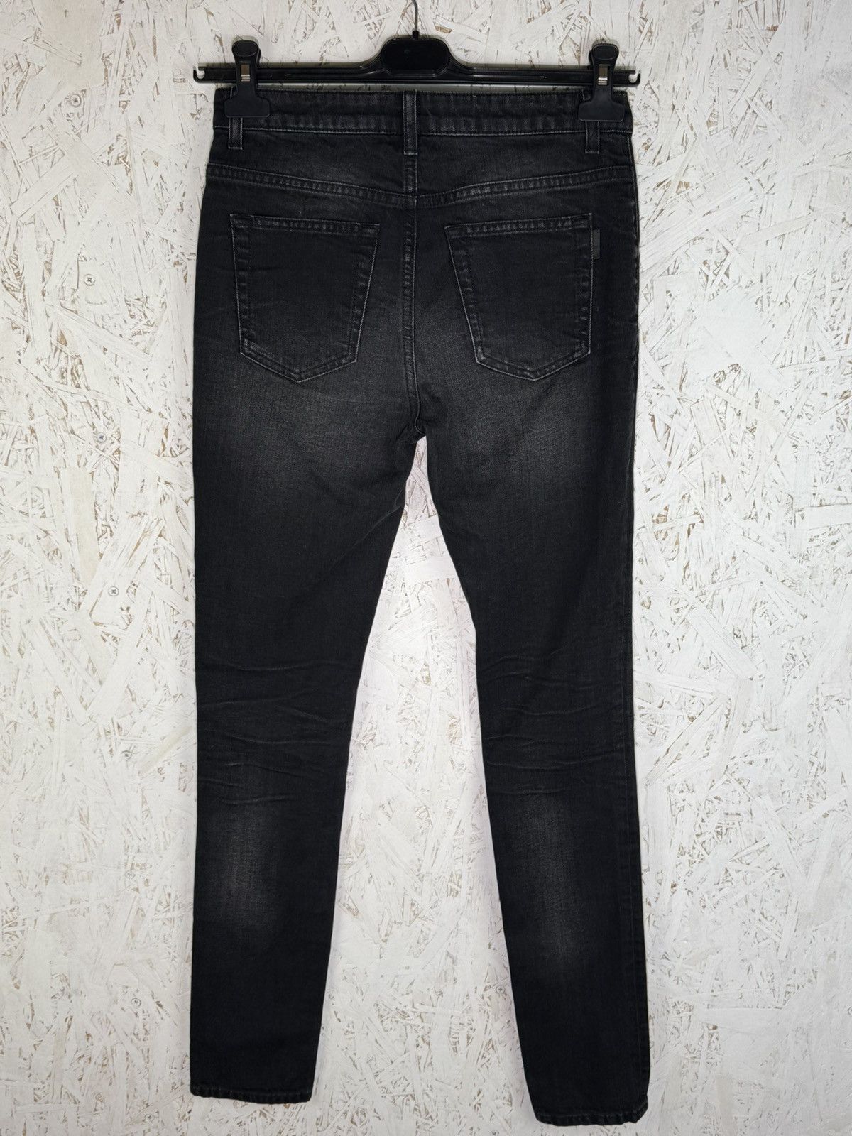Saint Laurent Paris Saint Laurent Paris SS18 D05 W/SK-MW Black Skinny Jeans 28 Size 28" / US 6 / IT 42 - 8 Thumbnail