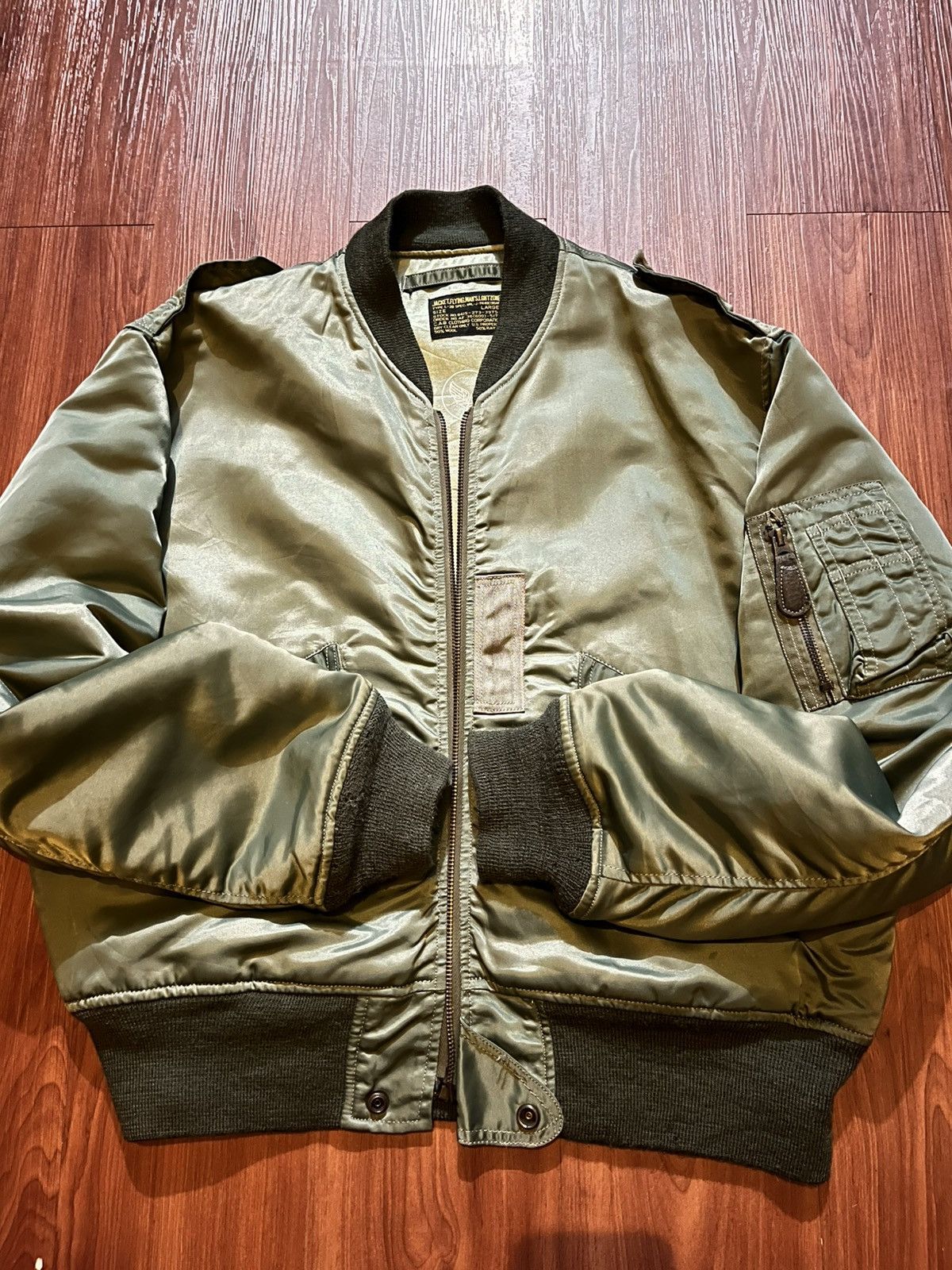 Vintage C.A.B Cloting L2B Bomber Jacket Size US M / EU 48-50 / 2 - 7 Thumbnail