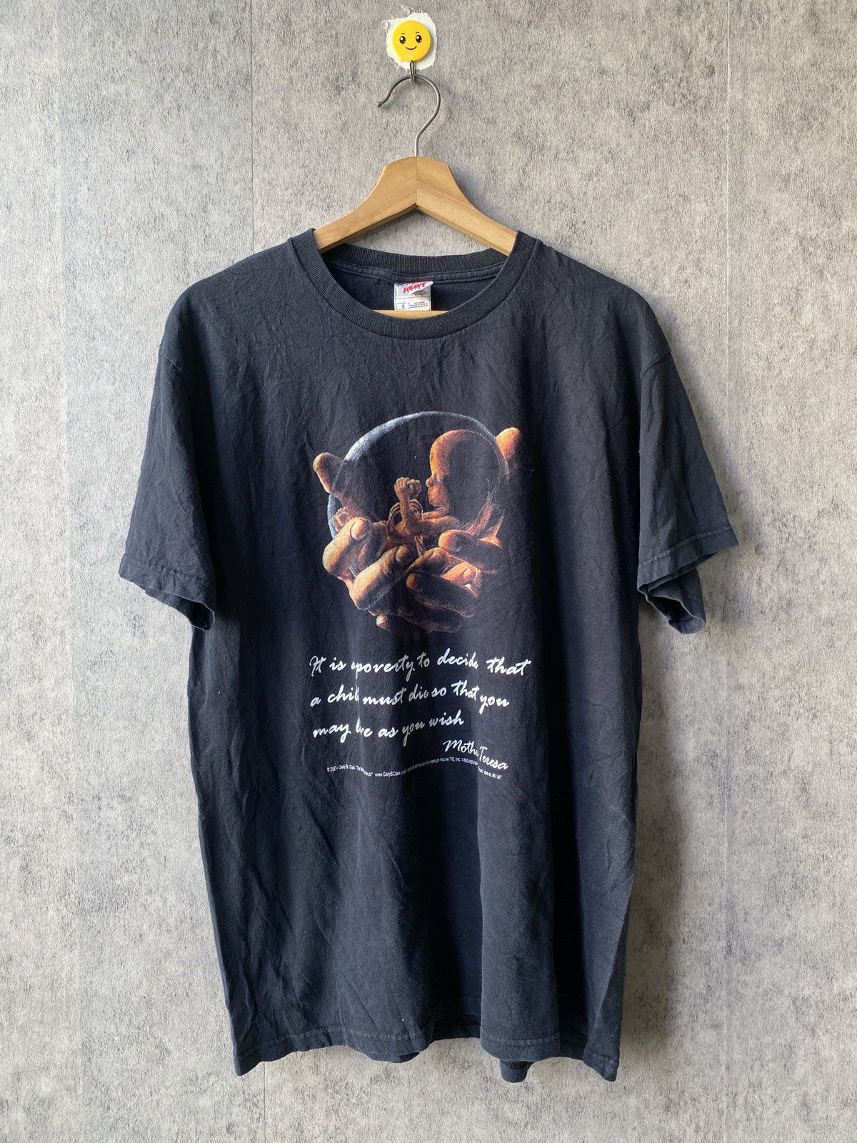 Arts & Science × Vintage Vintage Y2K Gary B. Clark ‘The Work Of His Hands’ T Shirt Size US L / EU 52-54 / 3 - 1 Thumbnail