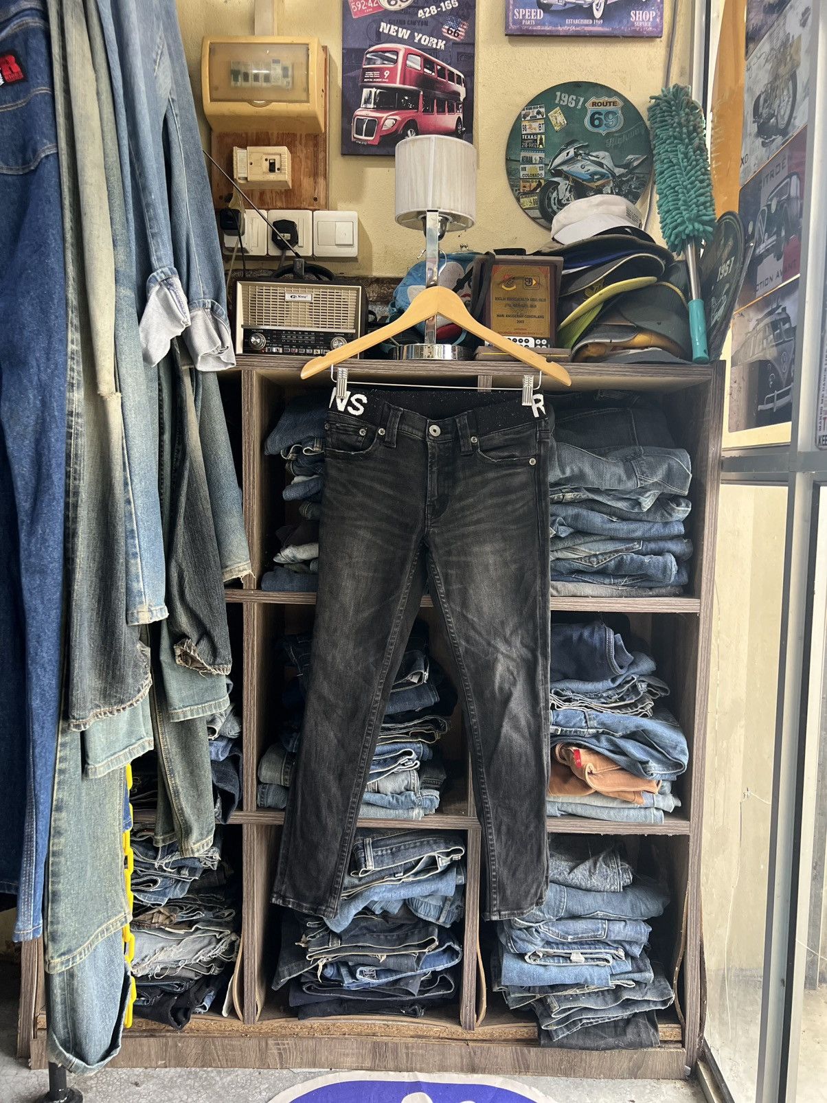 Japanese Brand 🔥Rodeo Crowns Stretched Denim Size 28" / US 6 / IT 42 - 1 Thumbnail