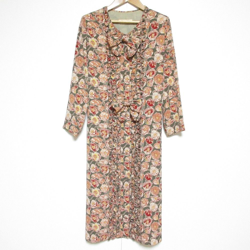 Other Other PINK HOUSE Flower Print Dress Textile Dresses DUTY FREE for USA Size ONE SIZE - 1 Thumbnail