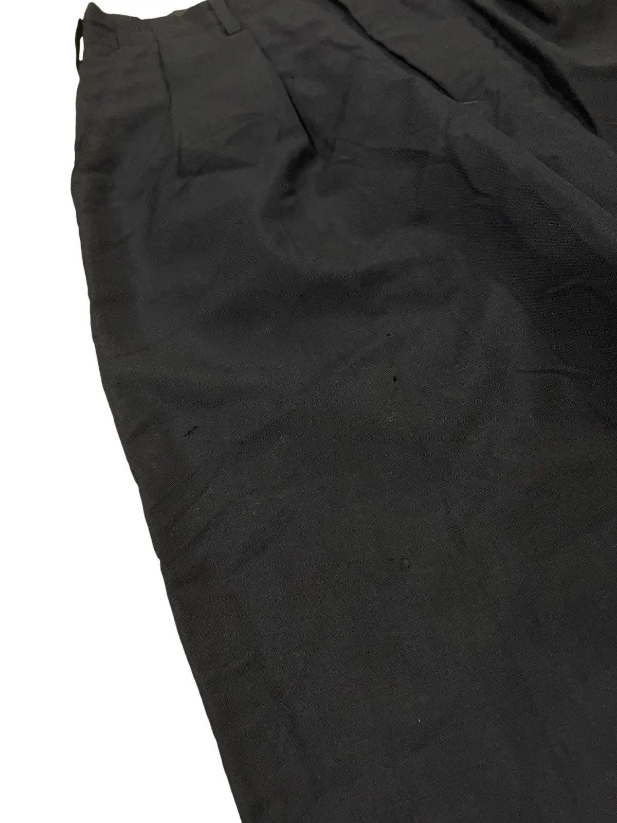 Yohji Yamamoto FW98 Yohji Yamamoto Men Baggy 🎈Gabardine Trousers Pants Size US 29 - 6 Thumbnail