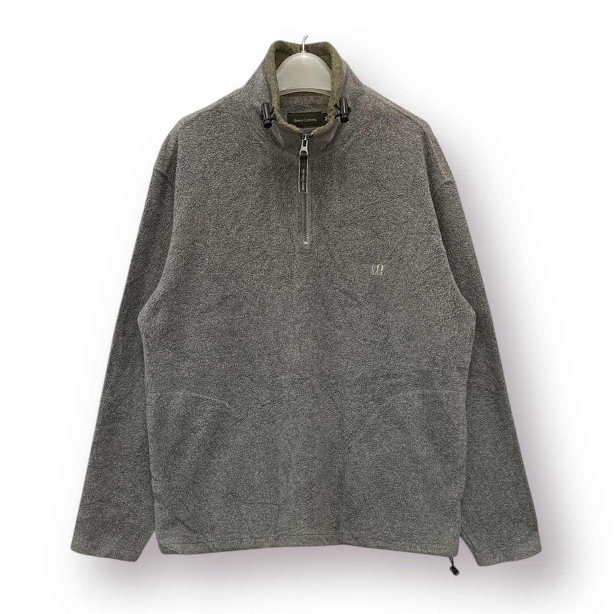 BARNS OUTFITTERS × Henry Cotton's × Le Grande Bleu (L.G.B.) 🔥 Henry Cottons Pullover Fleece Halfzipper - M Size US M / EU 48-50 / 2 - 1 Thumbnail
