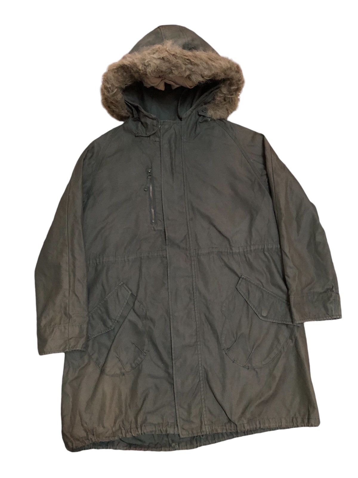 Issey Miyake × Ne-Net Ne net Issey miyake Faux Fur Military Style Parkas Size US M / EU 48-50 / 2 - 1 Thumbnail
