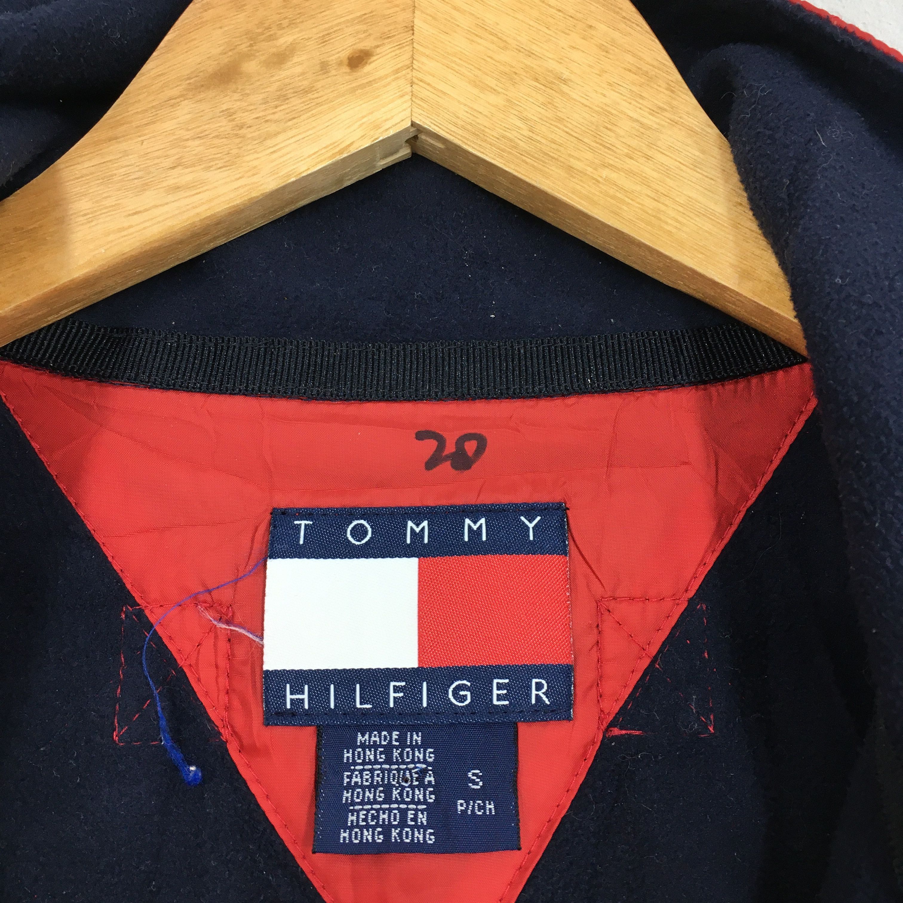 Other Vintage 90's Tommy Hilfiger Quilted Pullover Jacket Small Size US S / EU 44-46 / 1 - 6 Thumbnail
