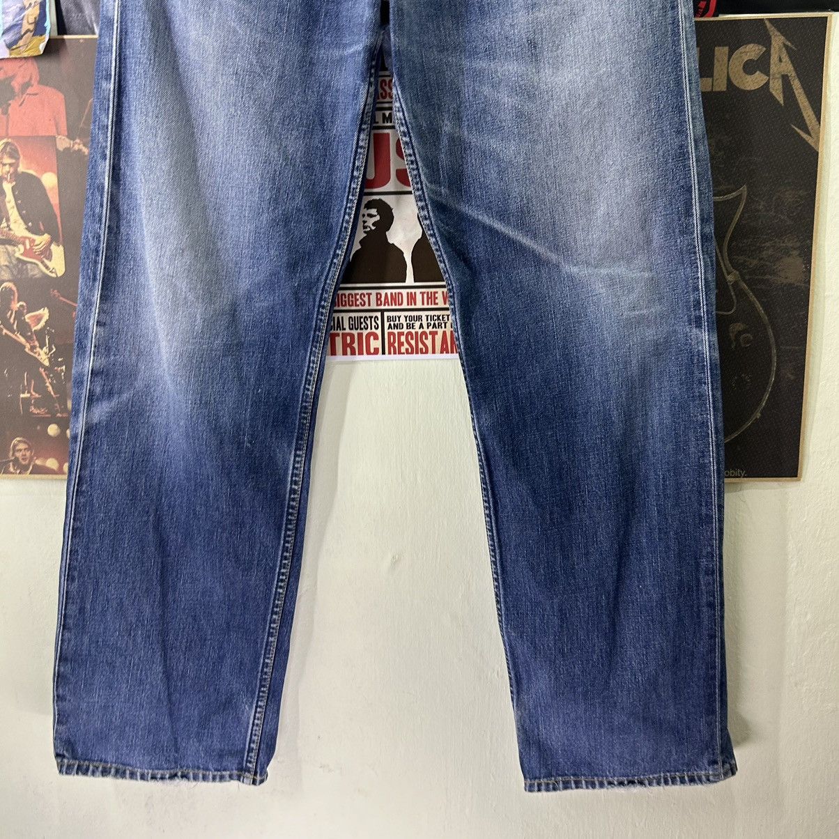 Levi's Vintage Levi’s 503 Japanese Distressed Denim Size US 34 / EU 50 - 4 Thumbnail