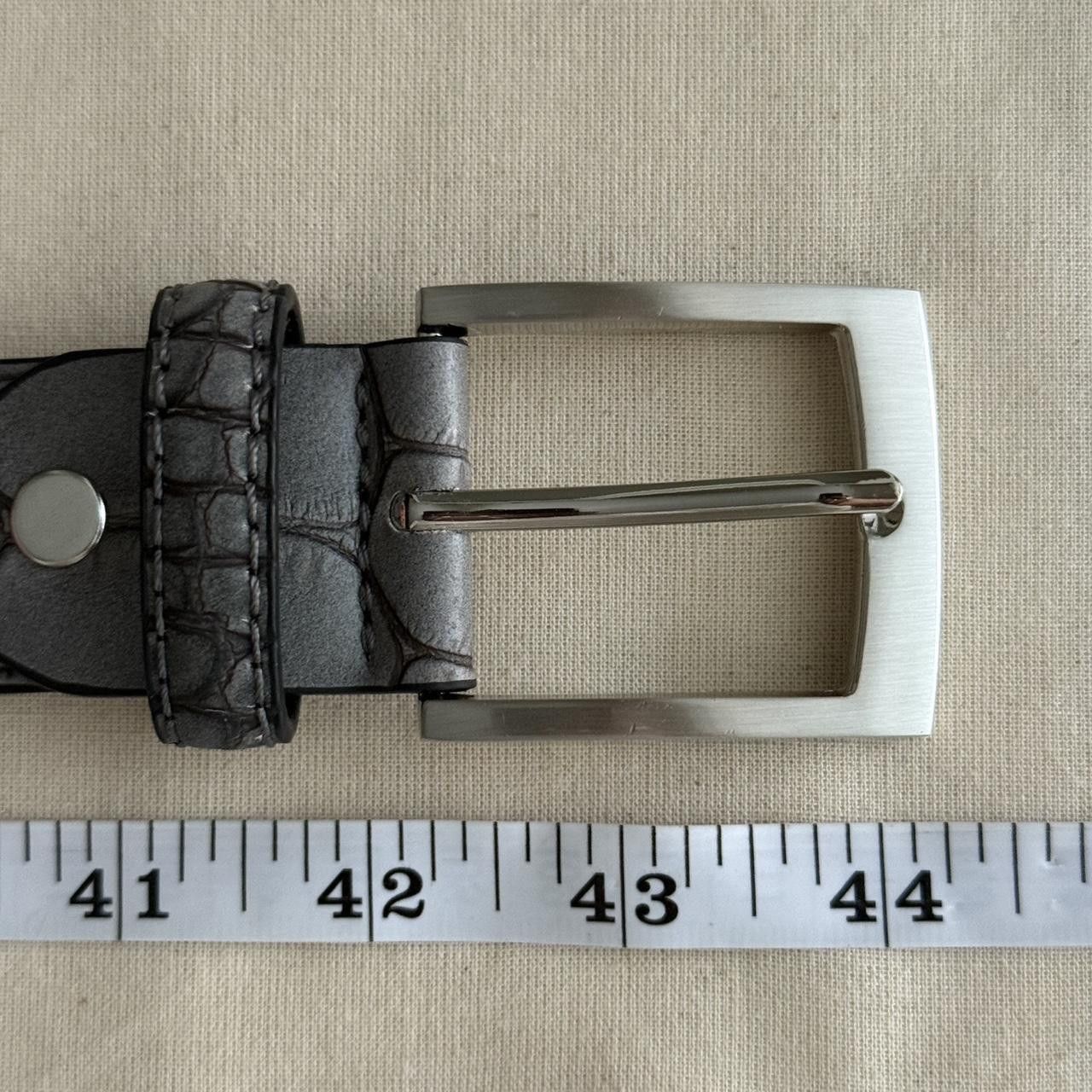 Cowboy Equipment american western silver chrome snakeskin boho belt Size ONE SIZE - 2 Thumbnail