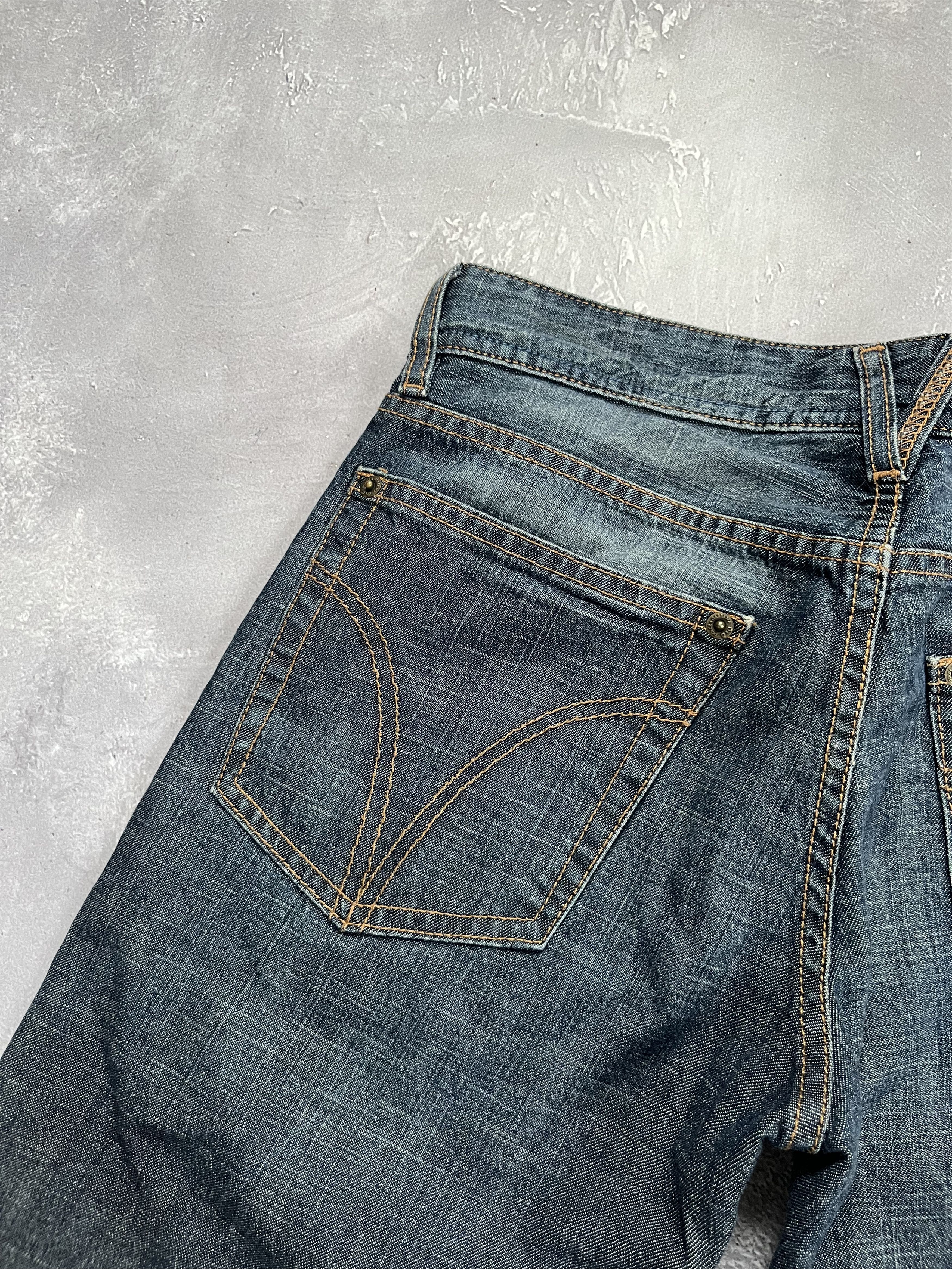 Dolce & Gabbana DOLCE & GABBANA Mens Power Straight Jeans Low Rise Size US 31 - 5 Thumbnail