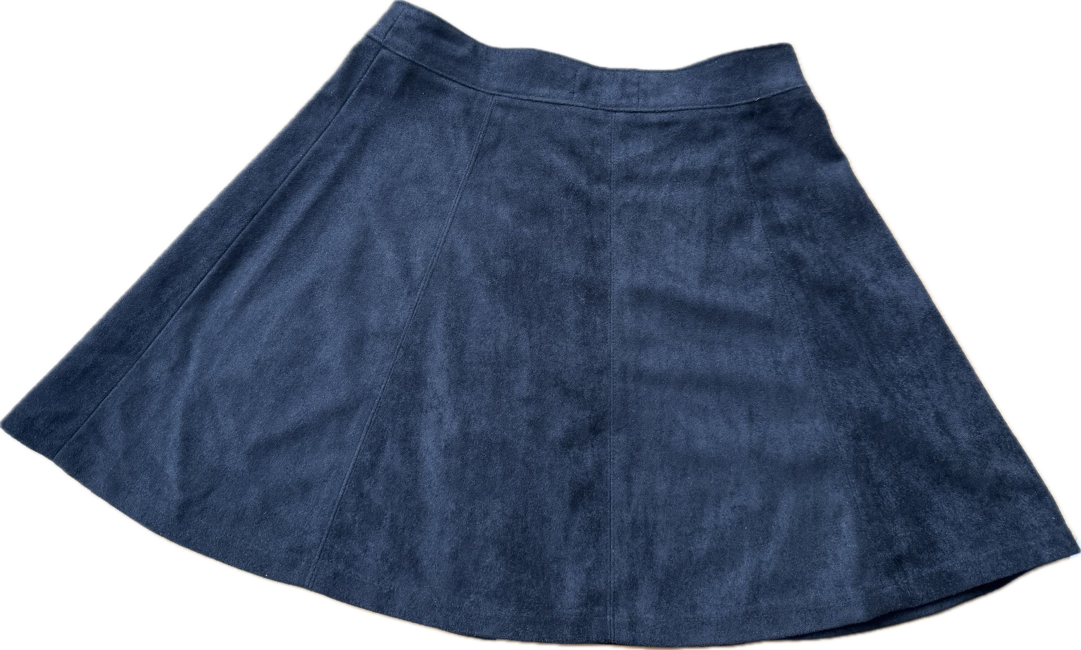 Other Fab'rik faux suede black mini skirt size S Size 26" / US 2 / IT 38 - 3 Thumbnail