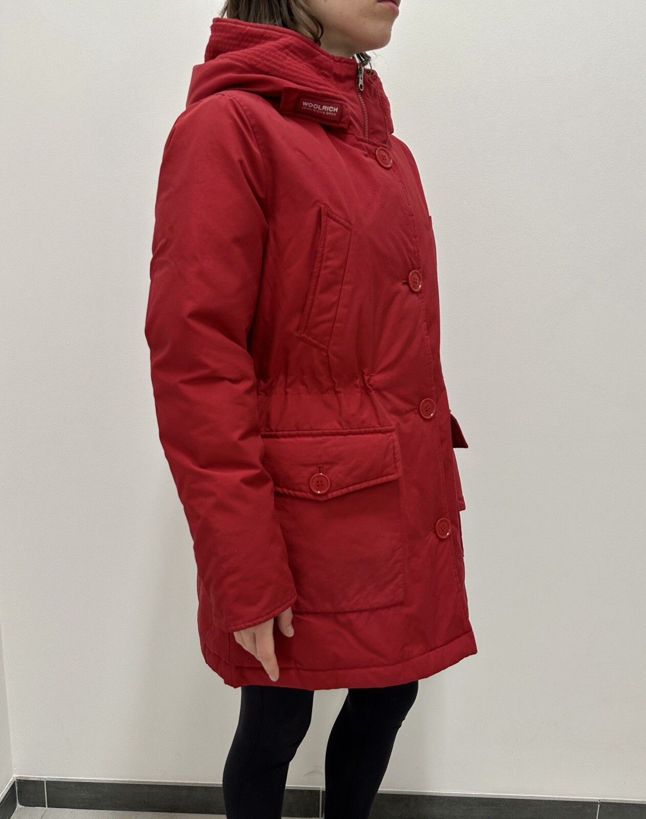 Woolrich Woolen Mills DDP Woolrich Down Puffer Womens Jacket Red size M Size M / US 6-8 / IT 42-44 - 6 Thumbnail