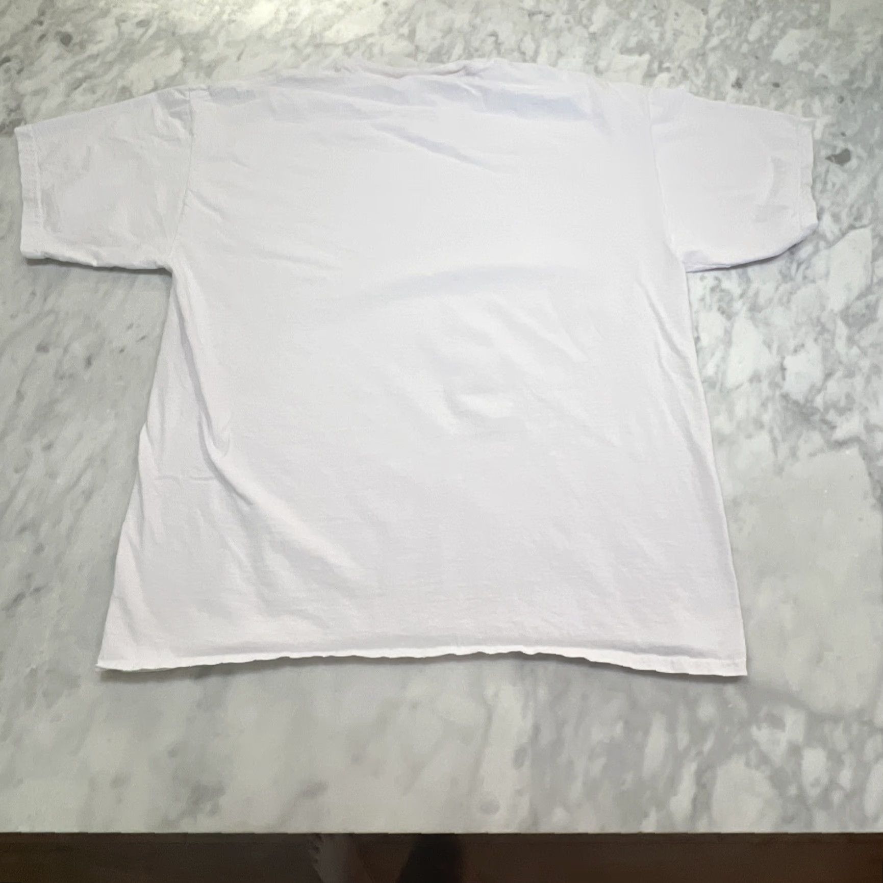 Gildan VINTAGE Hacienda De Los Milagros T Shirt XL Donkeys Animal Rescue Graphic Men's T-Shirt White Cotton Crew Neck XL? Size US XL / EU 56 / 4 - 6 Thumbnail