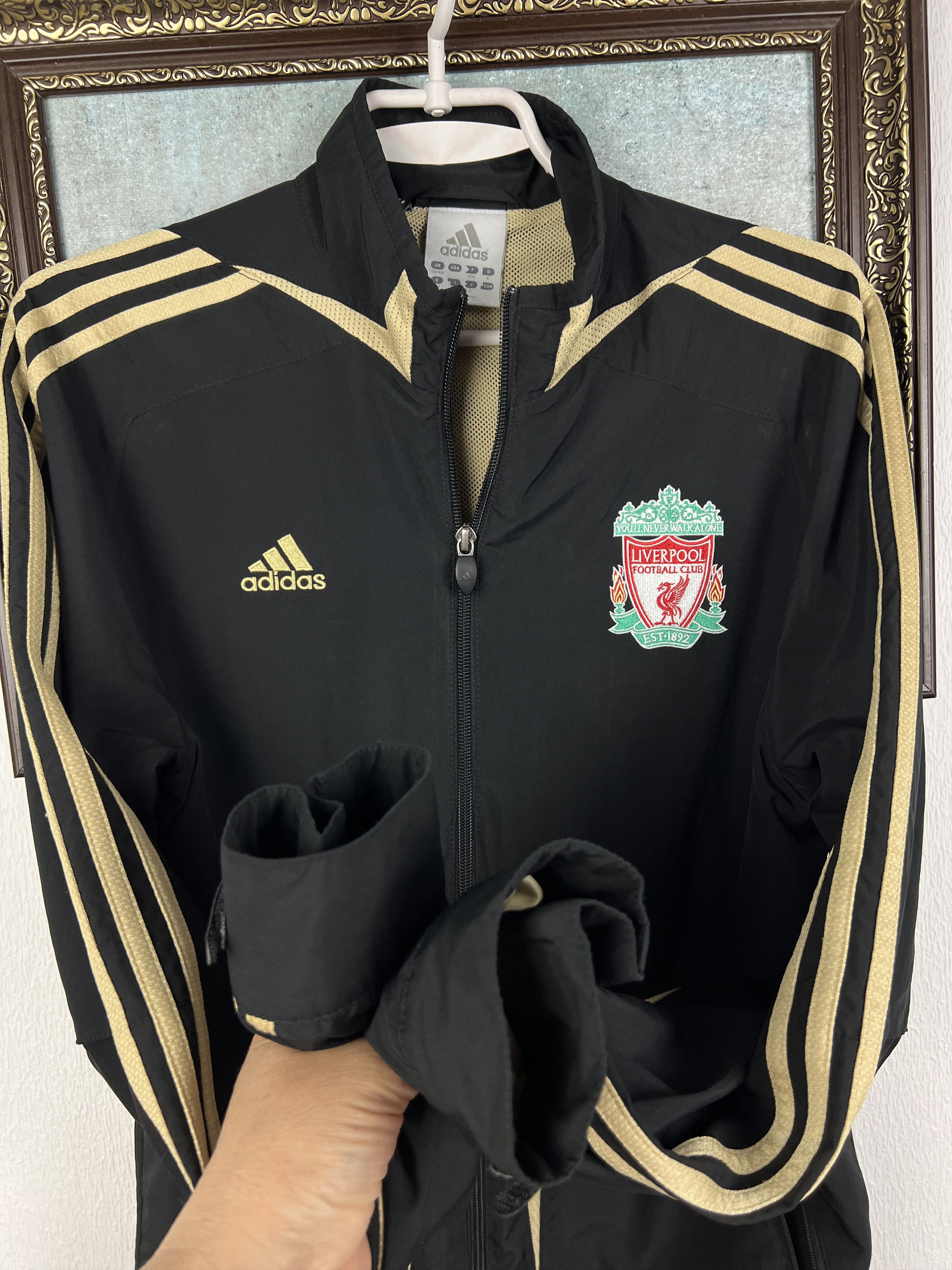 Adidas Vintage Liverpool Football Training Jacket Soccer Track Top Size US M / EU 48-50 / 2 - 7 Thumbnail