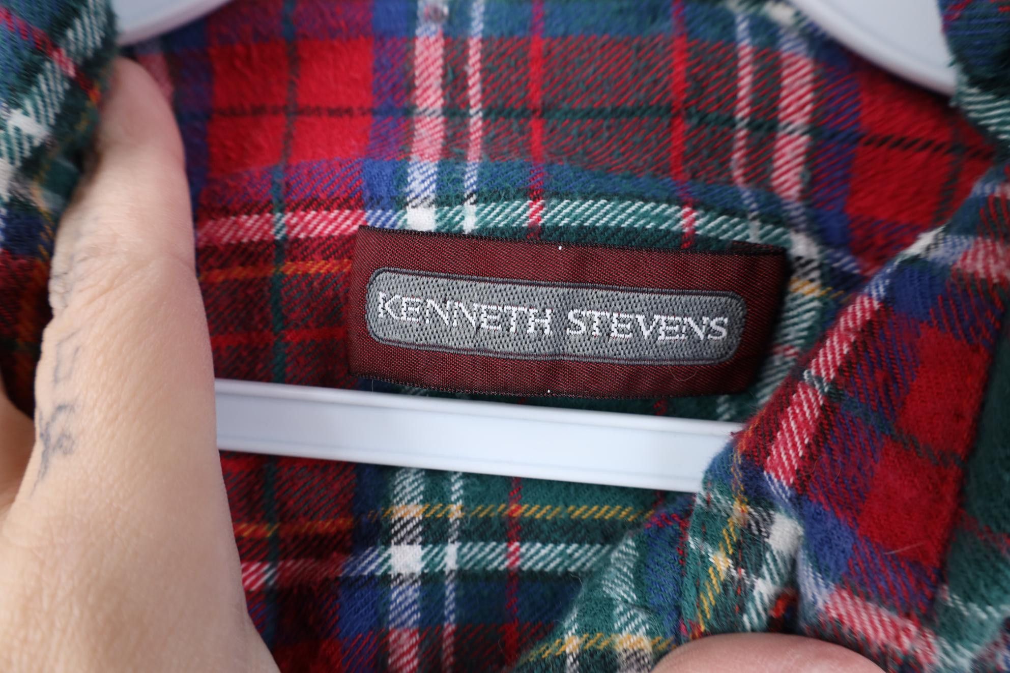 Vintage Vintage 90s Streetwear Collared Button Down Shirt Plaid Size US M / EU 48-50 / 2 - 7 Thumbnail