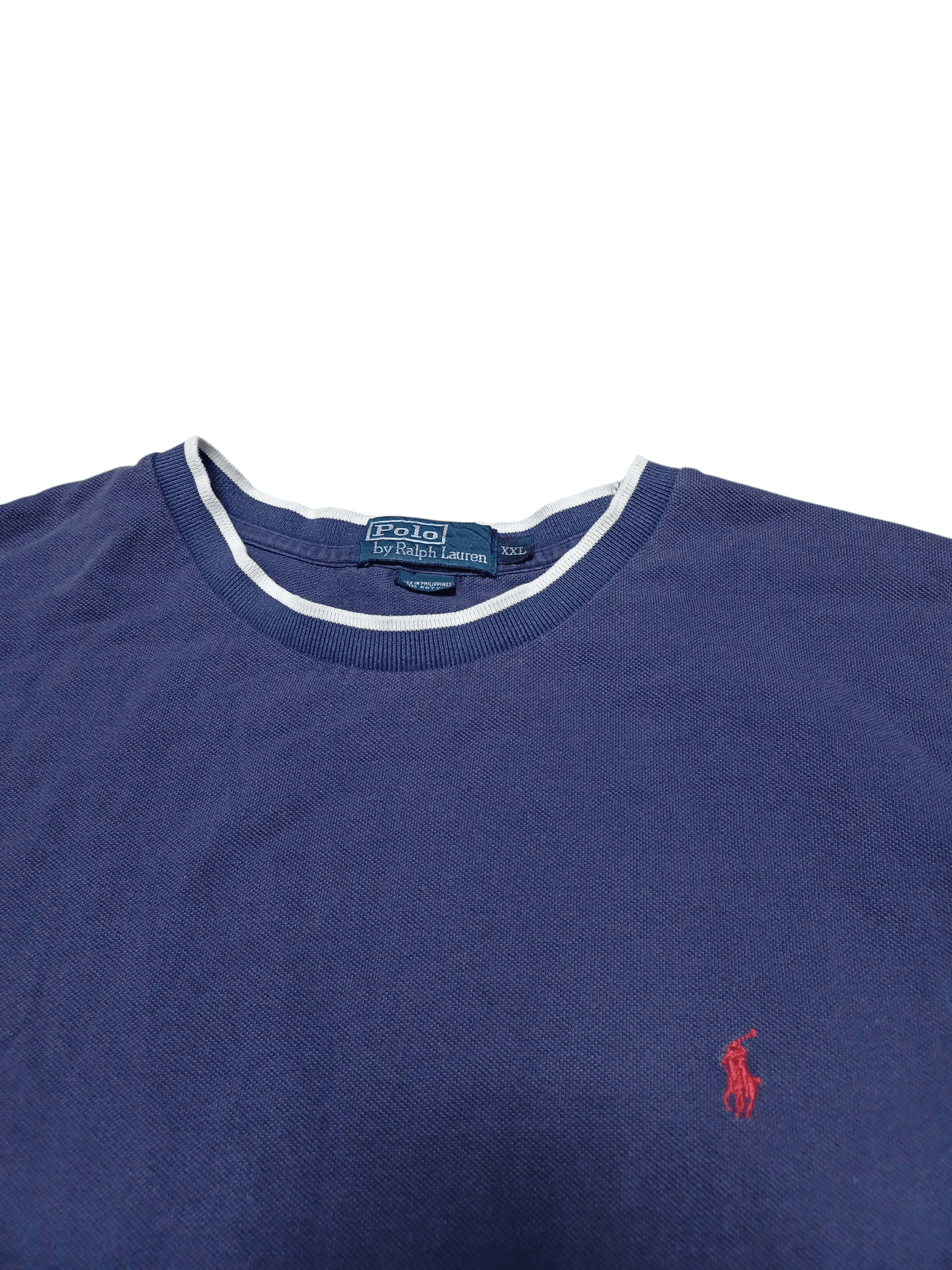 Polo Ralph Lauren POLO RALPH LAUREN VINTAGE 1989 LUXURY SINGLE STITCH TEE Size US XXL / EU 58 / 5 - 2 Thumbnail