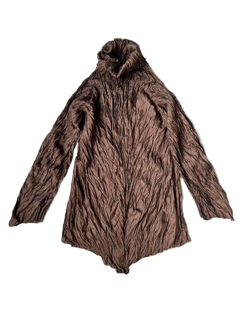 Issey Miyake Issey Miyake Brown pleated top Size M / US 6-8 / IT 42-44 - 1 Thumbnail