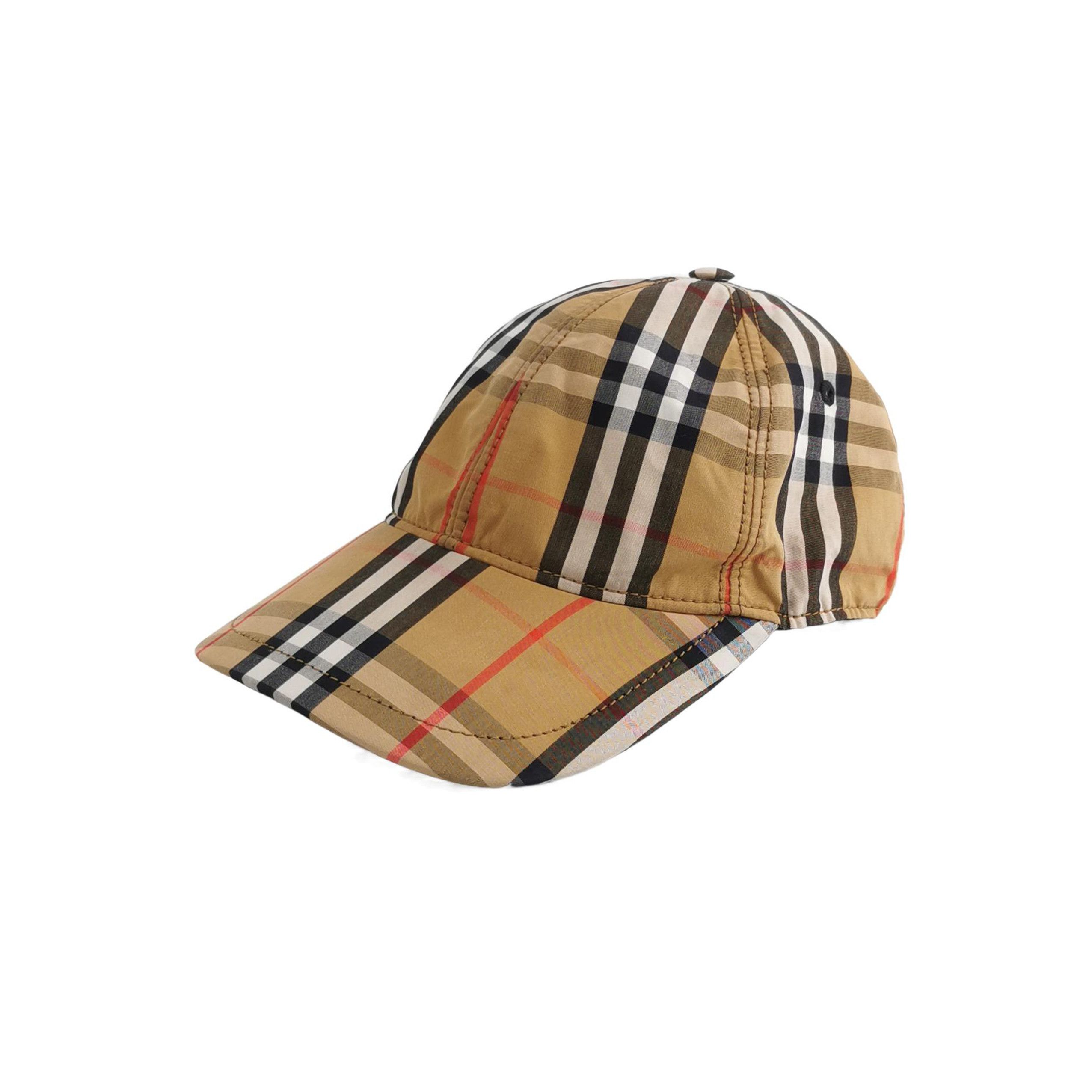 Burberry Burberry Check Baseball Cap Size S Size ONE SIZE - 1 Thumbnail