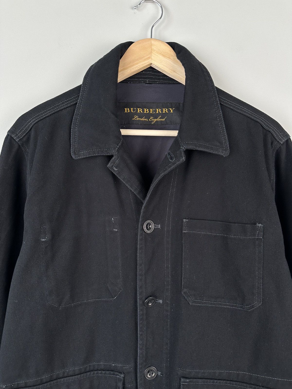 Burberry Burberry Black Canvas Mohawk Face Paint Jacket Size US M / EU 48-50 / 2 - 5 Thumbnail