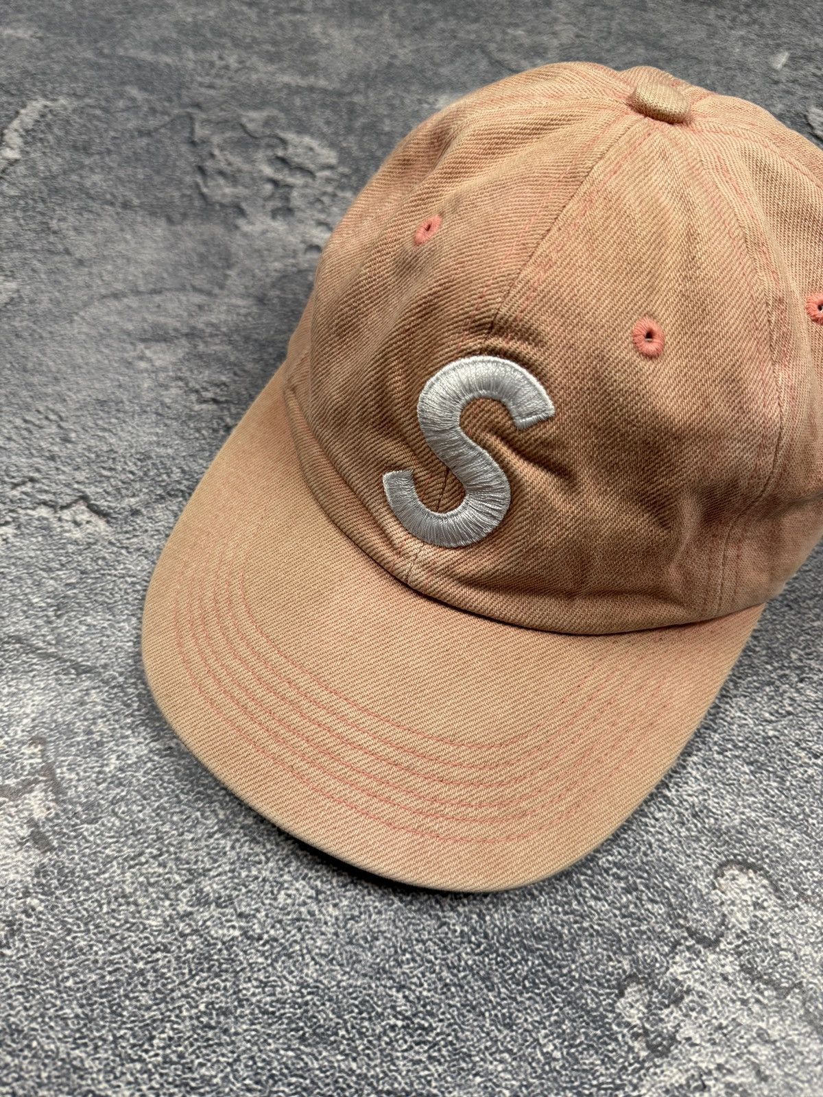 Supreme × Vintage Vintage Rare Supreme 6 Pannel S Logo Cap Size ONE SIZE - 3 Thumbnail