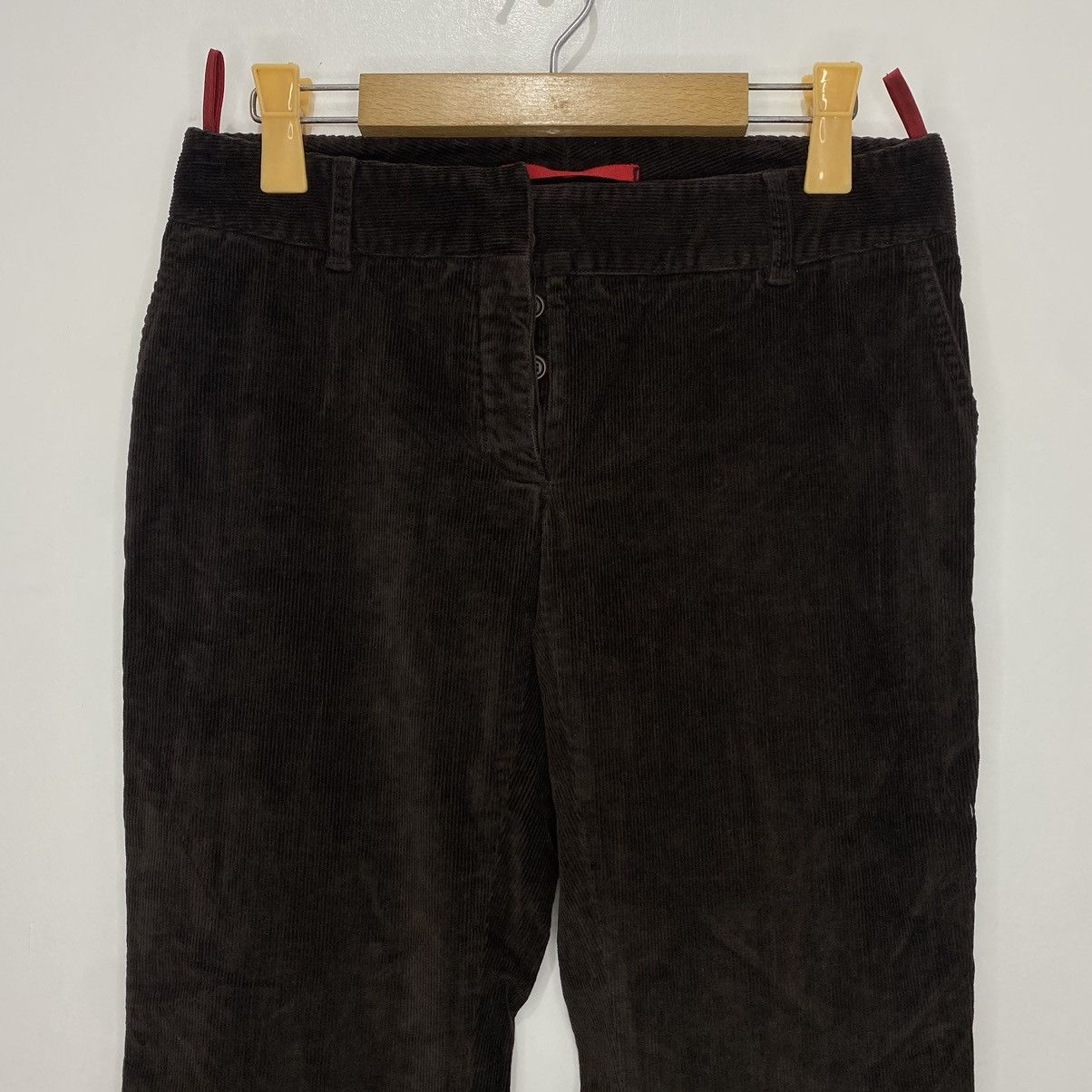 Prada Prada Corduroy Pants Size 27" / US 4 / IT 40 - 2 Thumbnail