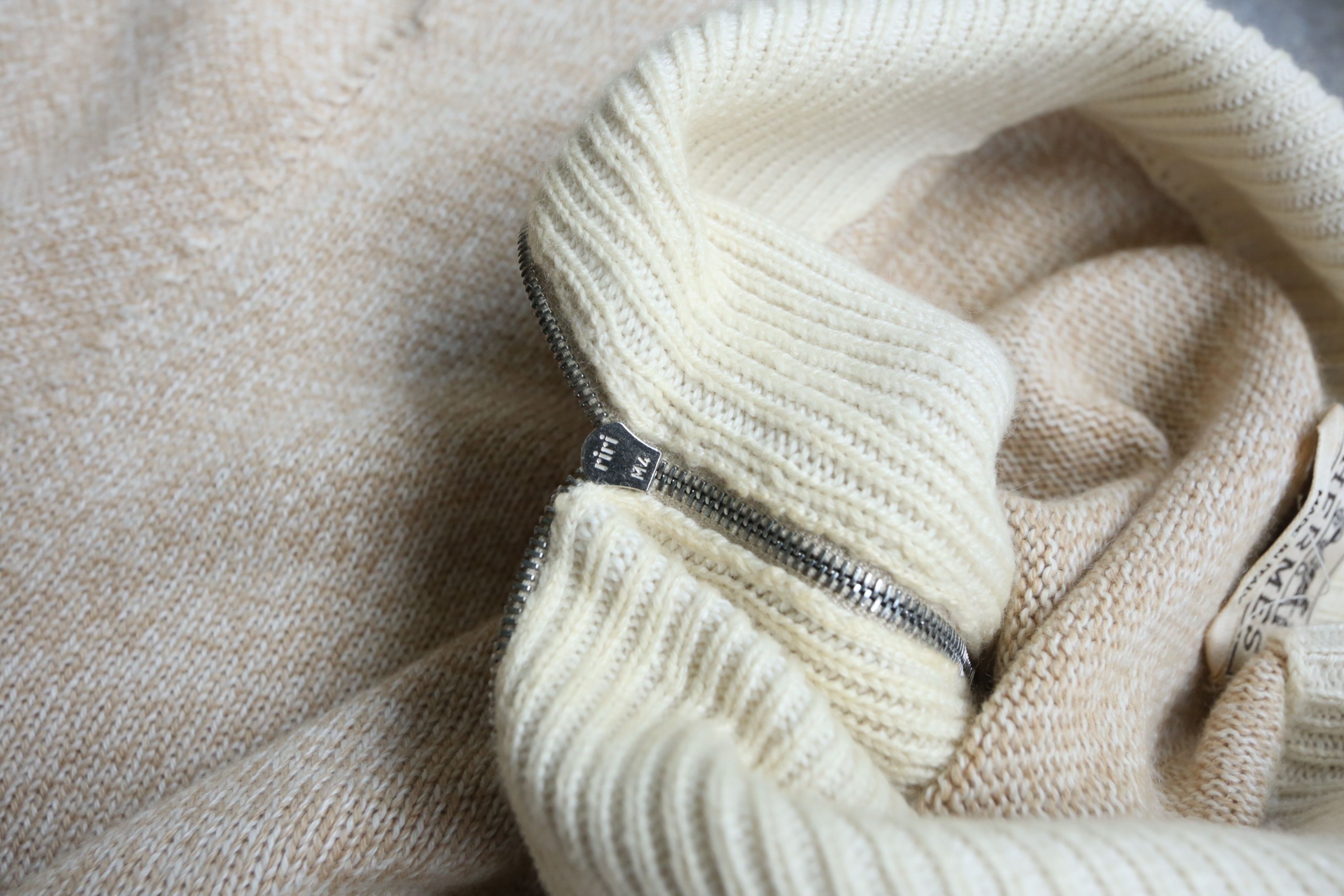 Hermes Hermes - Quarter-Zip Knit Sweater Size US L / EU 52-54 / 3 - 10 Thumbnail
