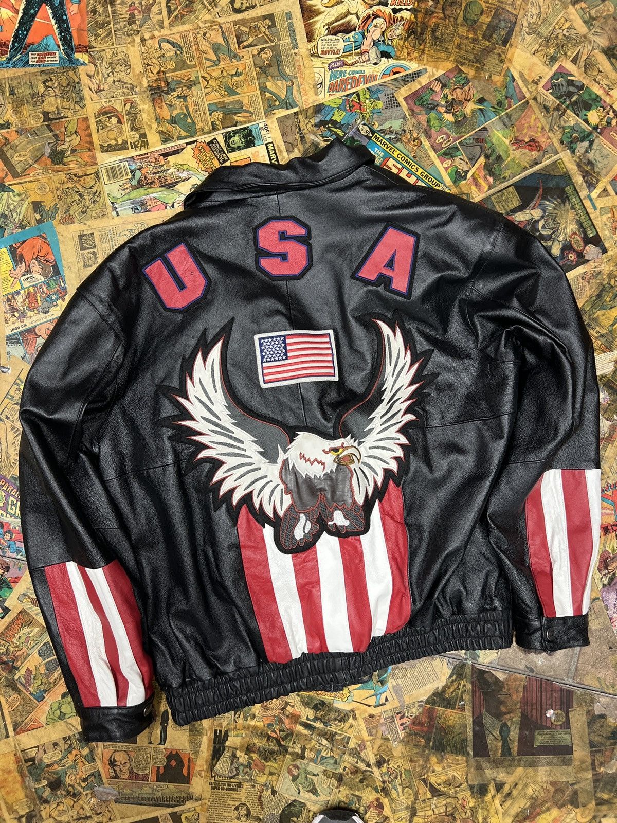 Leather USA XL outlets jacket