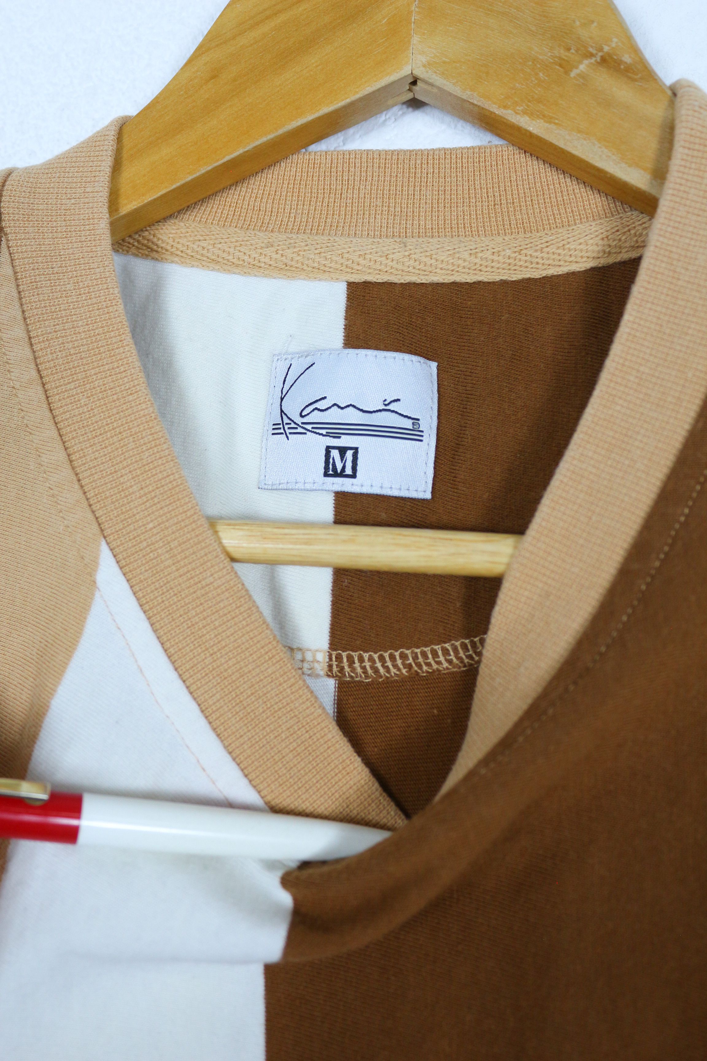 Karl Kani Karl Kani Multicolor Striped Logo Crew Tee T-shirt Y2K Size US M / EU 48-50 / 2 - 4 Thumbnail