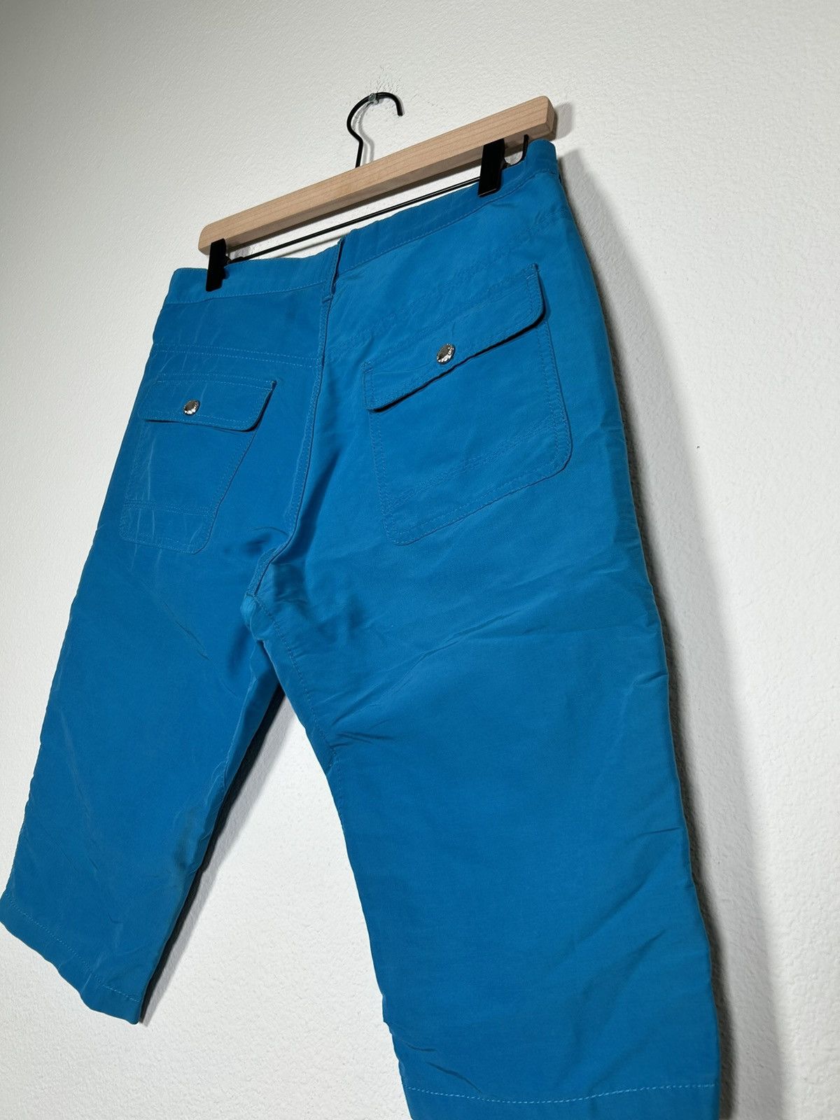 Junya Watanabe AW04 Runway Look 19 Nylon Tapered Cargo Shorts Size US 30 / EU 46 - 3 Thumbnail