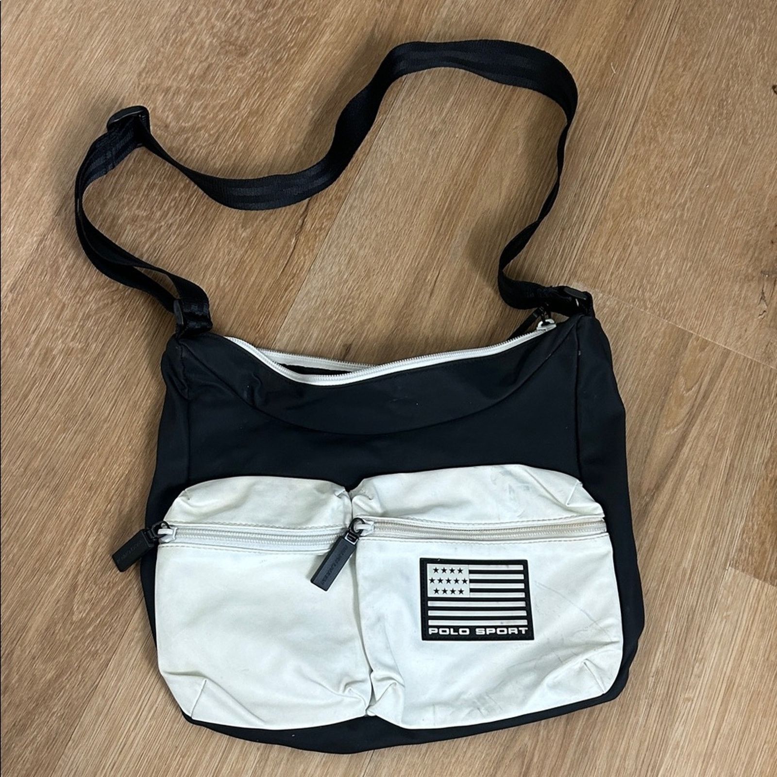 Polo Ralph Lauren Polo Sport vintage 90s Messenger Tote Bag Size ONE SIZE - 1 Thumbnail