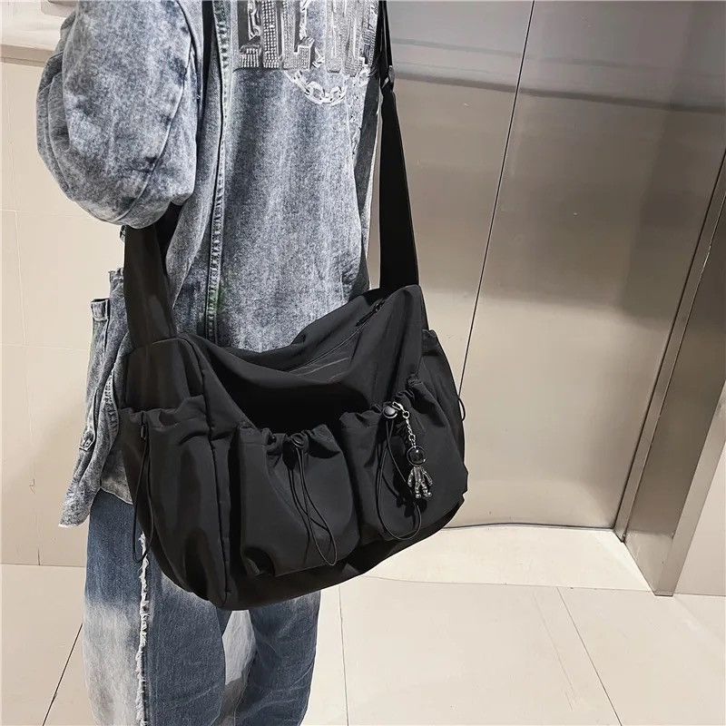 Vintage Y2K Japanese Style Tote Shoulder Canvas Bag school Size ONE SIZE - 1 Thumbnail