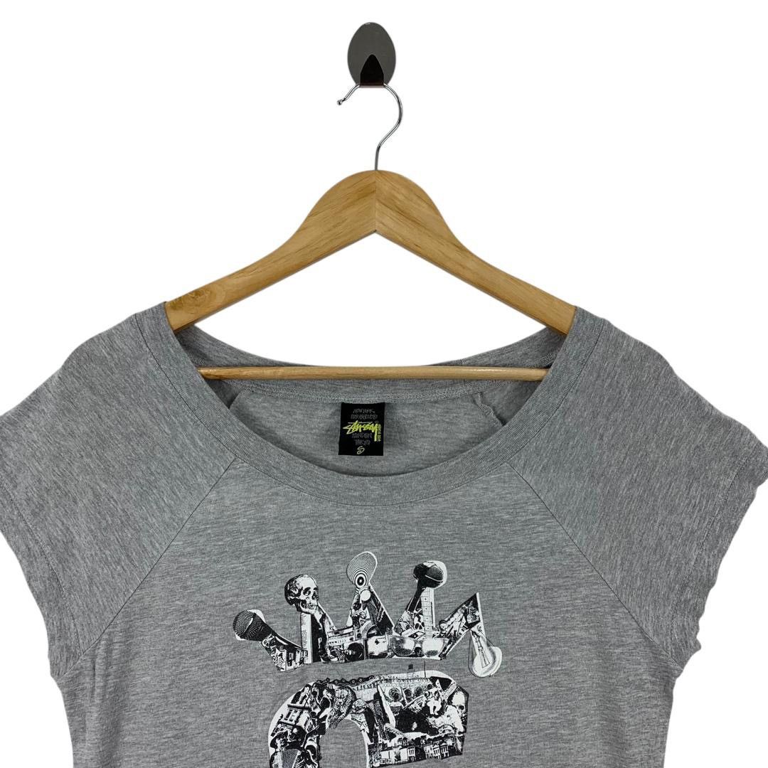 Stussy STUSSY big S crown logo tee Size S / US 4 / IT 40 - 2 Thumbnail