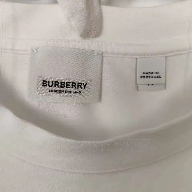 Burberry Burberry White Cotton Short Sleeve T. Size US XS / EU 42 / 0 - 3 Thumbnail