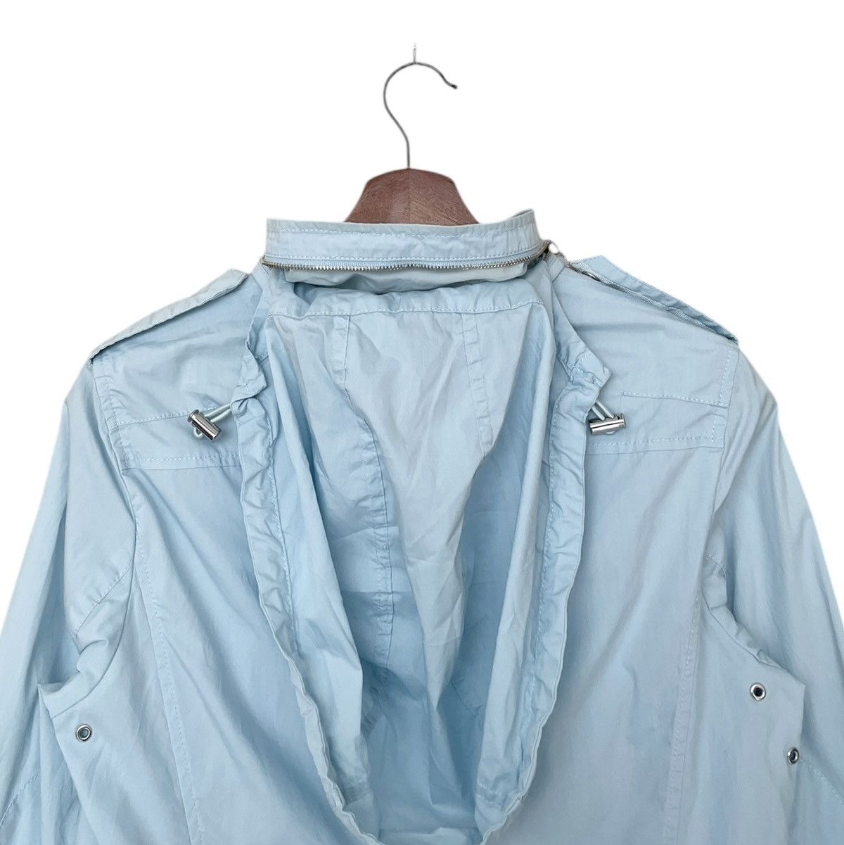 Japanese Brand Vintage Japanese Brand Ined Nylon Hoodies 2000s Size US M / EU 48-50 / 2 - 8 Thumbnail