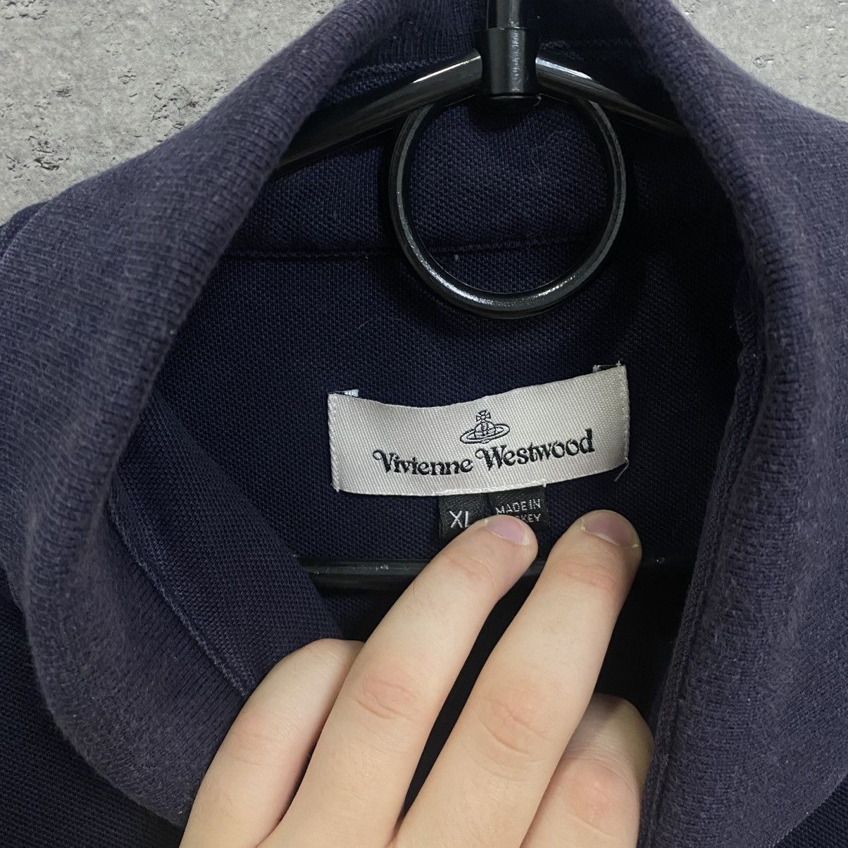 Vivienne Westwood Vivienne Westwood Polo T Shirt Vintage Small Orb Logo Luxury Size US XL / EU 56 / 4 - 6 Thumbnail