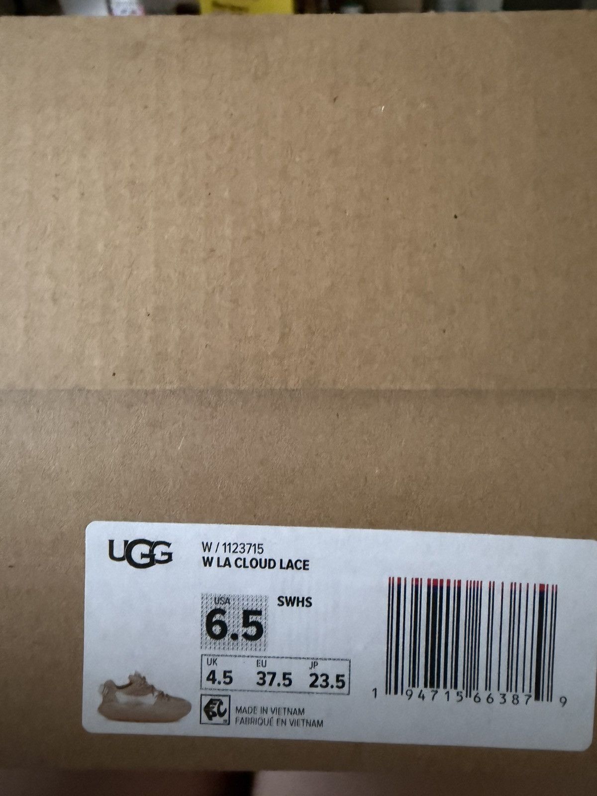 Ugg UGG Women’s LA Cloud Lace (6.5) Size US 6.5 / IT 36.5 - 12 Thumbnail