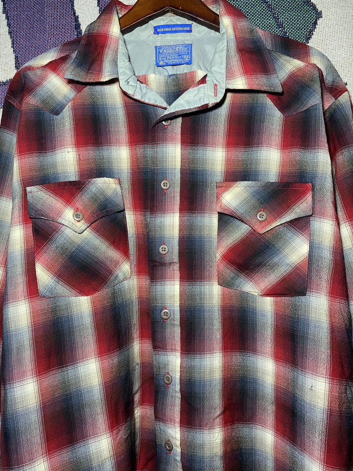 Pendleton Pendleton Vintage Veterano Rare Size US XL / EU 56 / 4 - 2 Thumbnail