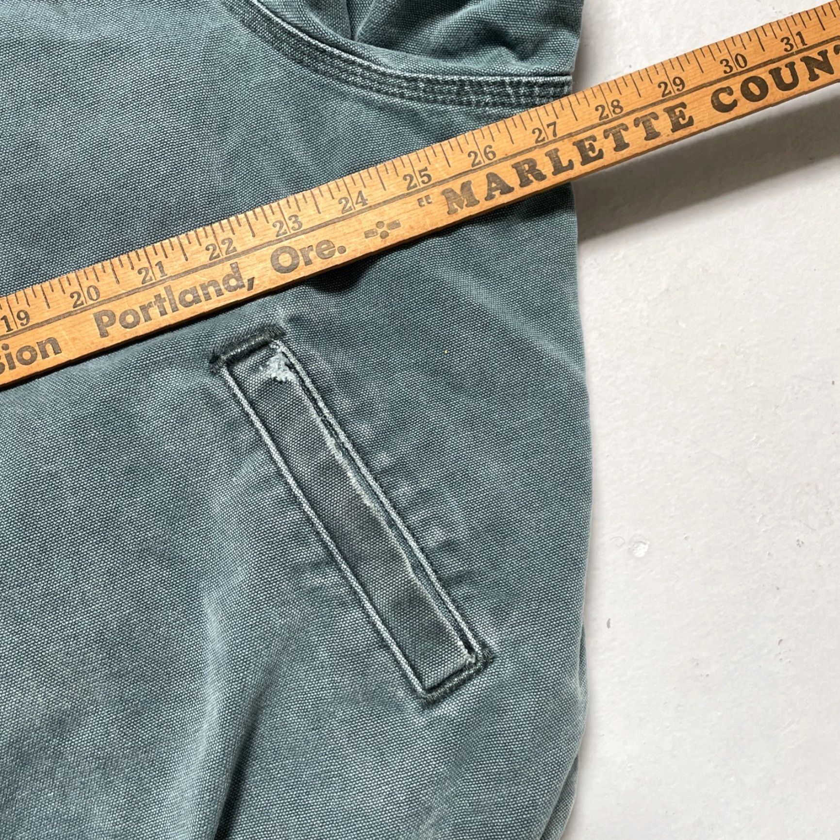 Carhartt VINTAGE Carhartt J14 HTG Santa Fe Bomber Jacket Unisex Adults 2XL Green Canvas Workwear Americana 80s 90s Ranch Size US XXL / EU 58 / 5 - 4 Thumbnail