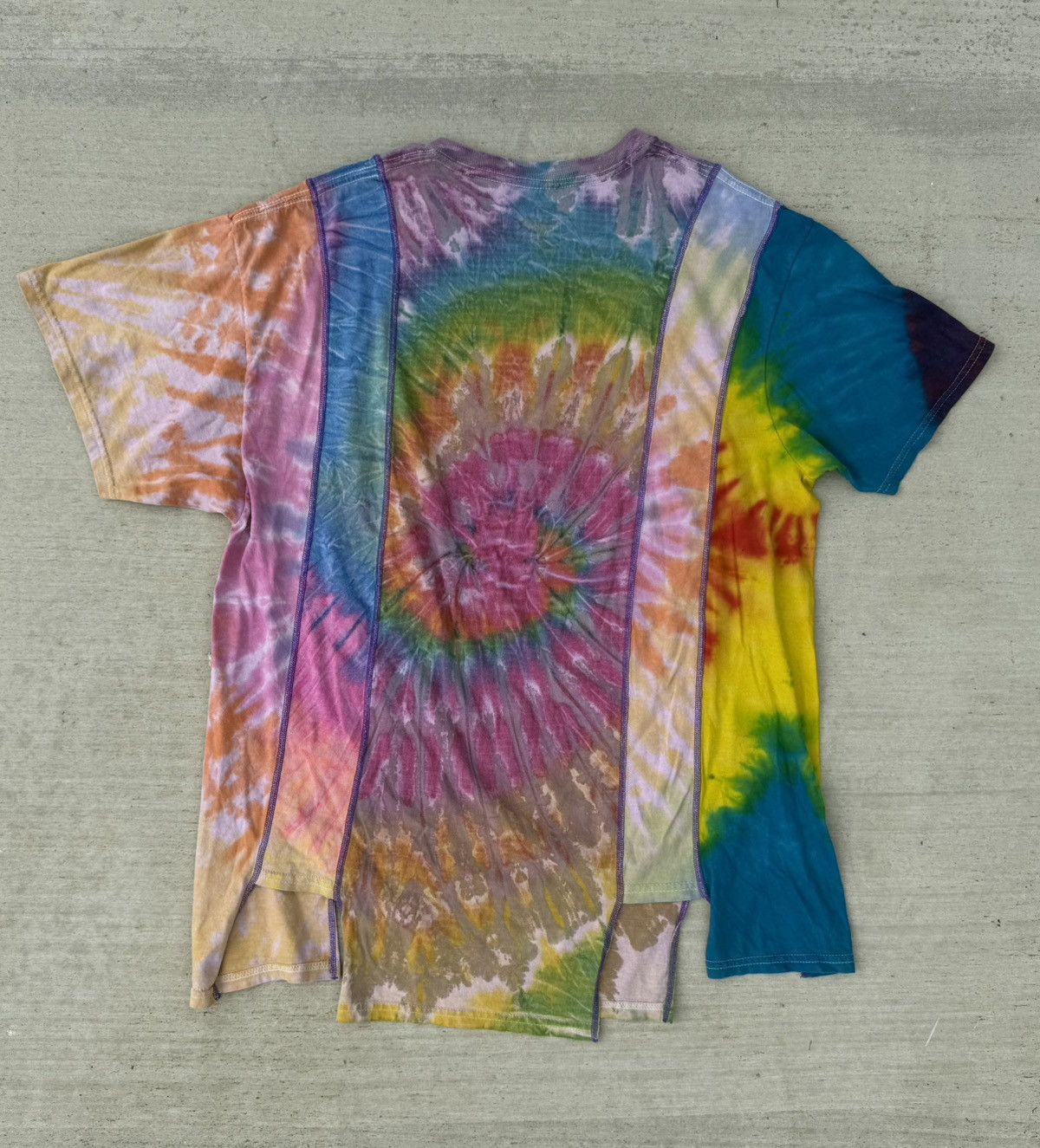 Needles Needles Rebuild Tie-Dye 5 Cuts T-Shirt Size US L / EU 52-54 / 3 - 2 Thumbnail