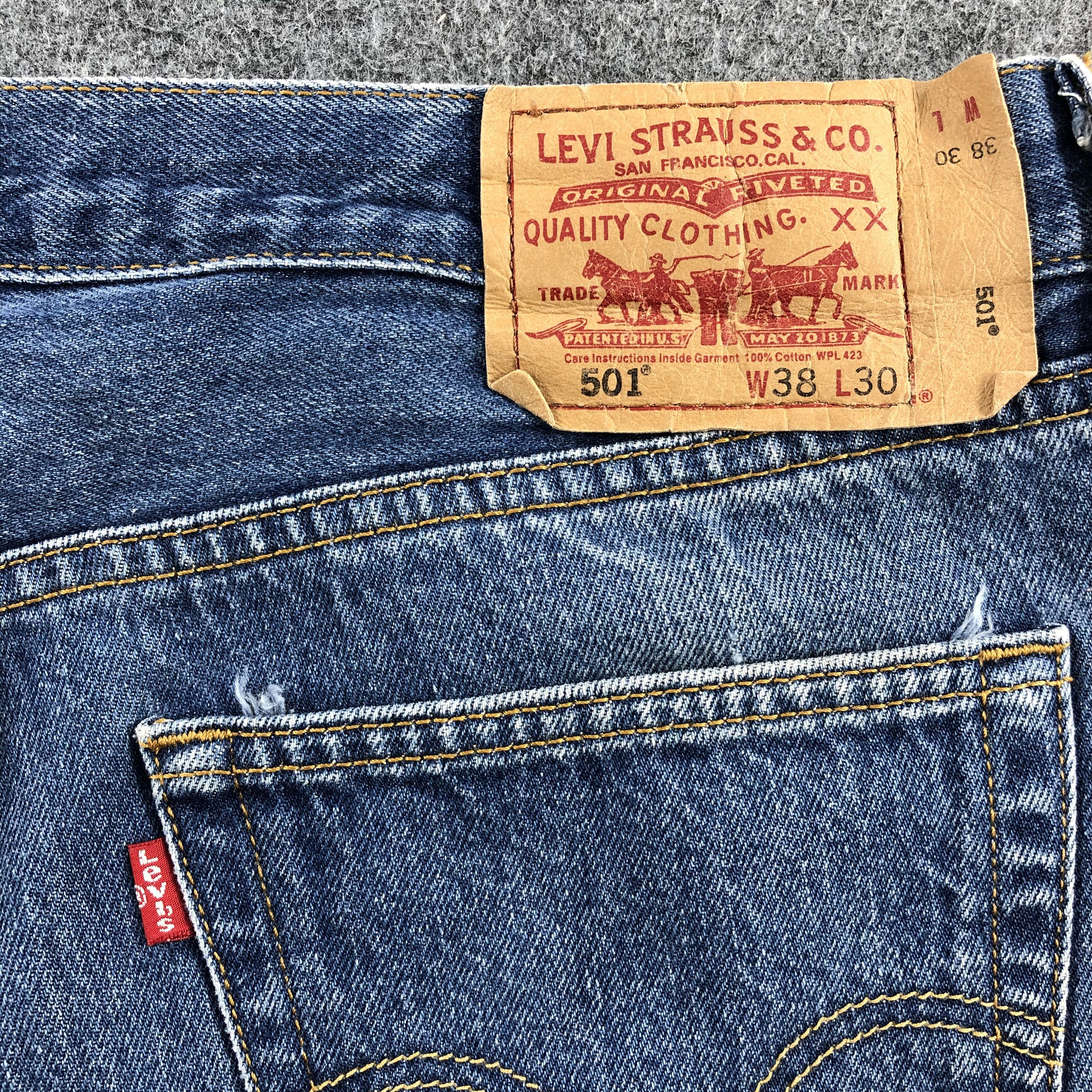 Levi's Vintage Levis Jeans Lot 501 -JM873 Size US 37 - 6 Thumbnail