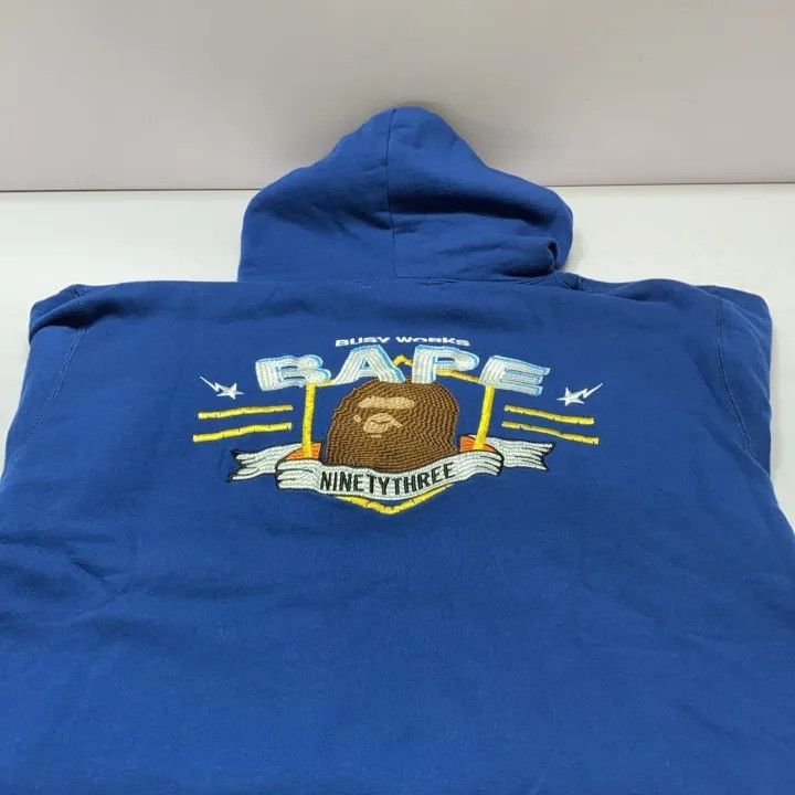 Bape BAPE Embroidered Logo Relaxed Hoodie Size US L / EU 52-54 / 3 - 5 Thumbnail
