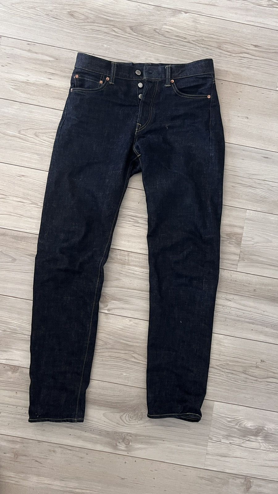 Momotaro Jeans Momotaro Raw Selvedge Denim Size US 31 - 2 Thumbnail