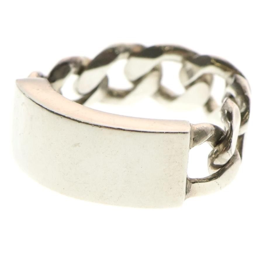 Tenderloin TENDERLOIN T-I.D.RING ID Ring with Chain, Silver 23 Size ONE SIZE - 1 Thumbnail