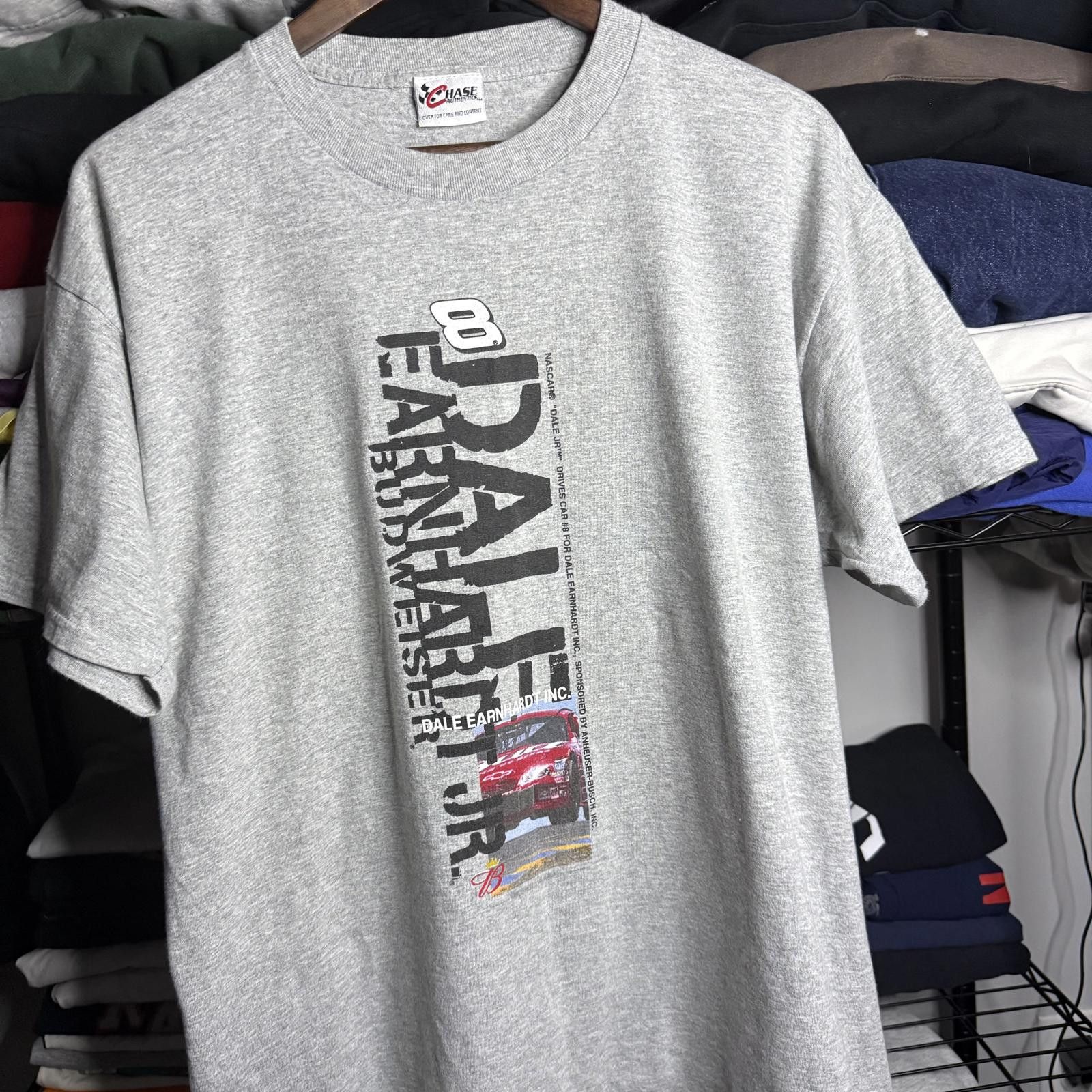 Chase Authentics Chase Authentic Dale Earnhardt Grey Graphic T-Shirt - XL Size US XL / EU 56 / 4 - 3 Thumbnail