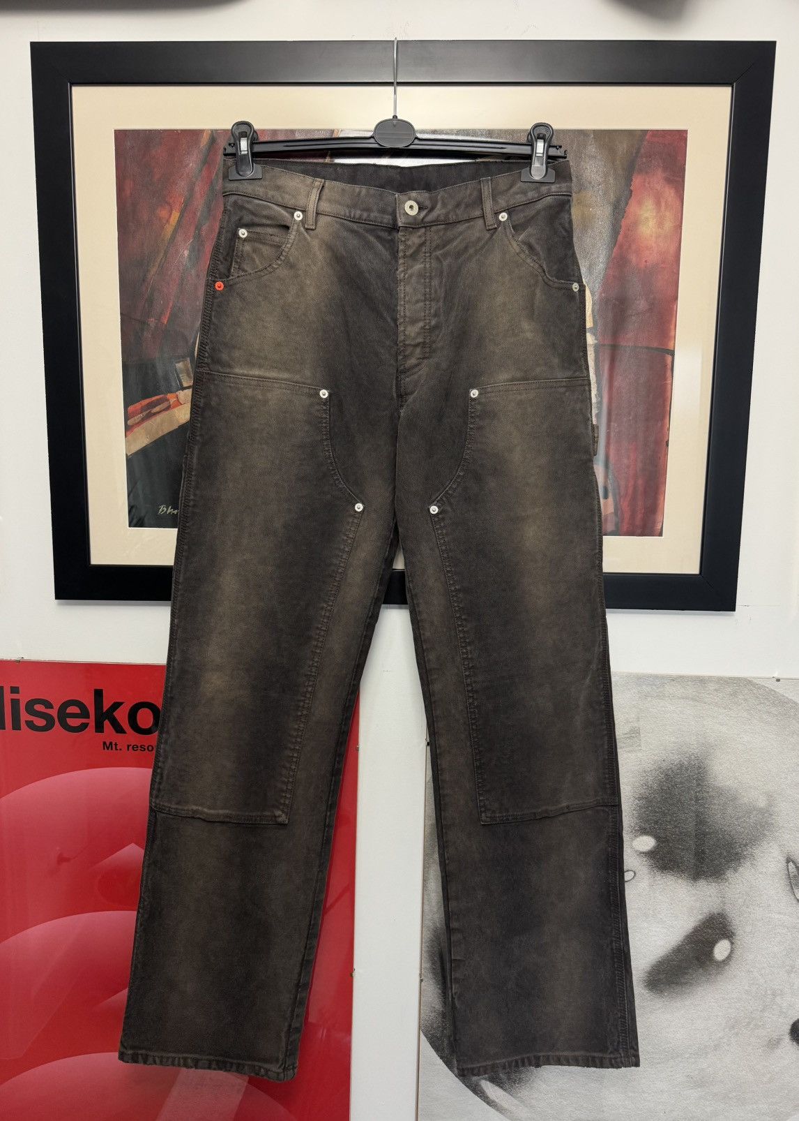 パンツ HERON PRESTON CARHARTT DOUBLE KNEE 34 Carhartt × Heron Preston Carhartt x Heron Preston Double Knee
