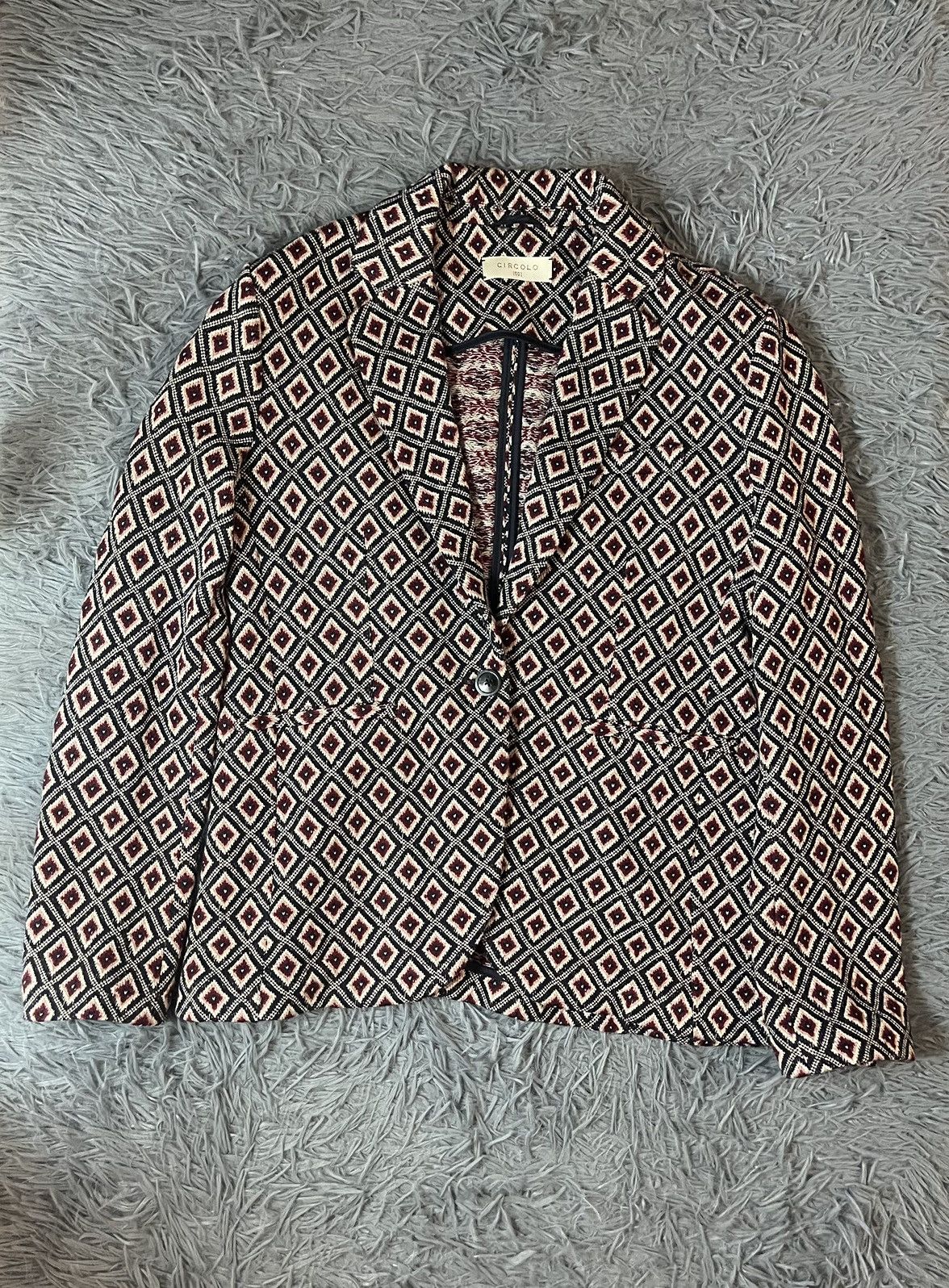 Circolo avant garde wool blazer