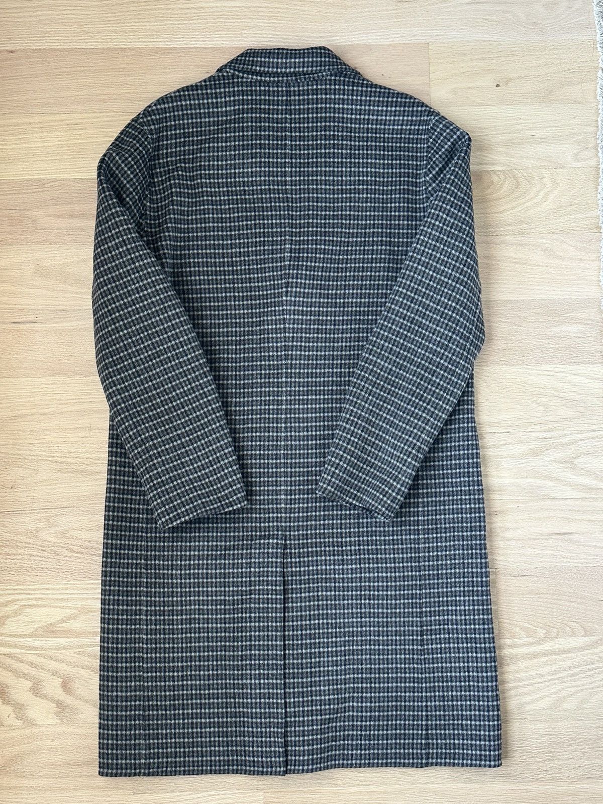 Theory Theory Men’s Gray Suffolk Wool Cashmere Double-Face Overcoat Size US M / EU 48-50 / 2 - 9 Thumbnail