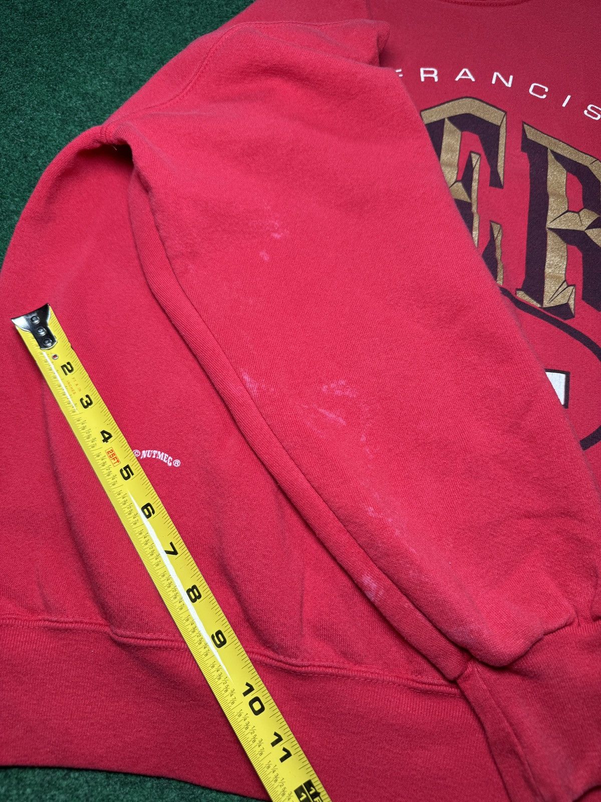 NFL × Nutmeg × Vintage Vintage 90s San Francisco 49ers Nutmeg Mills Sweatshirt Size US L / EU 52-54 / 3 - 8 Thumbnail